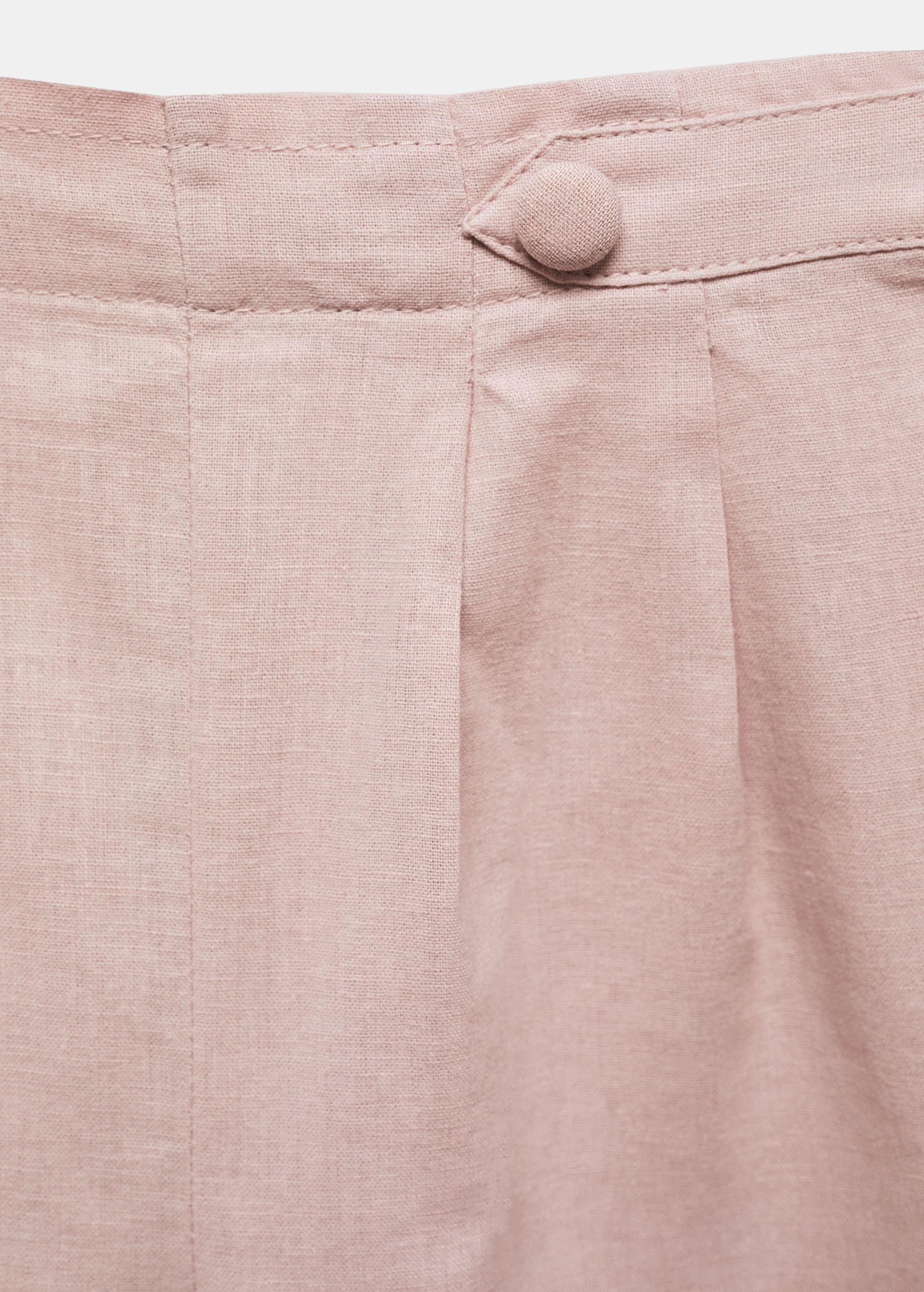 Linen palazzo trousers - Details of the article 8