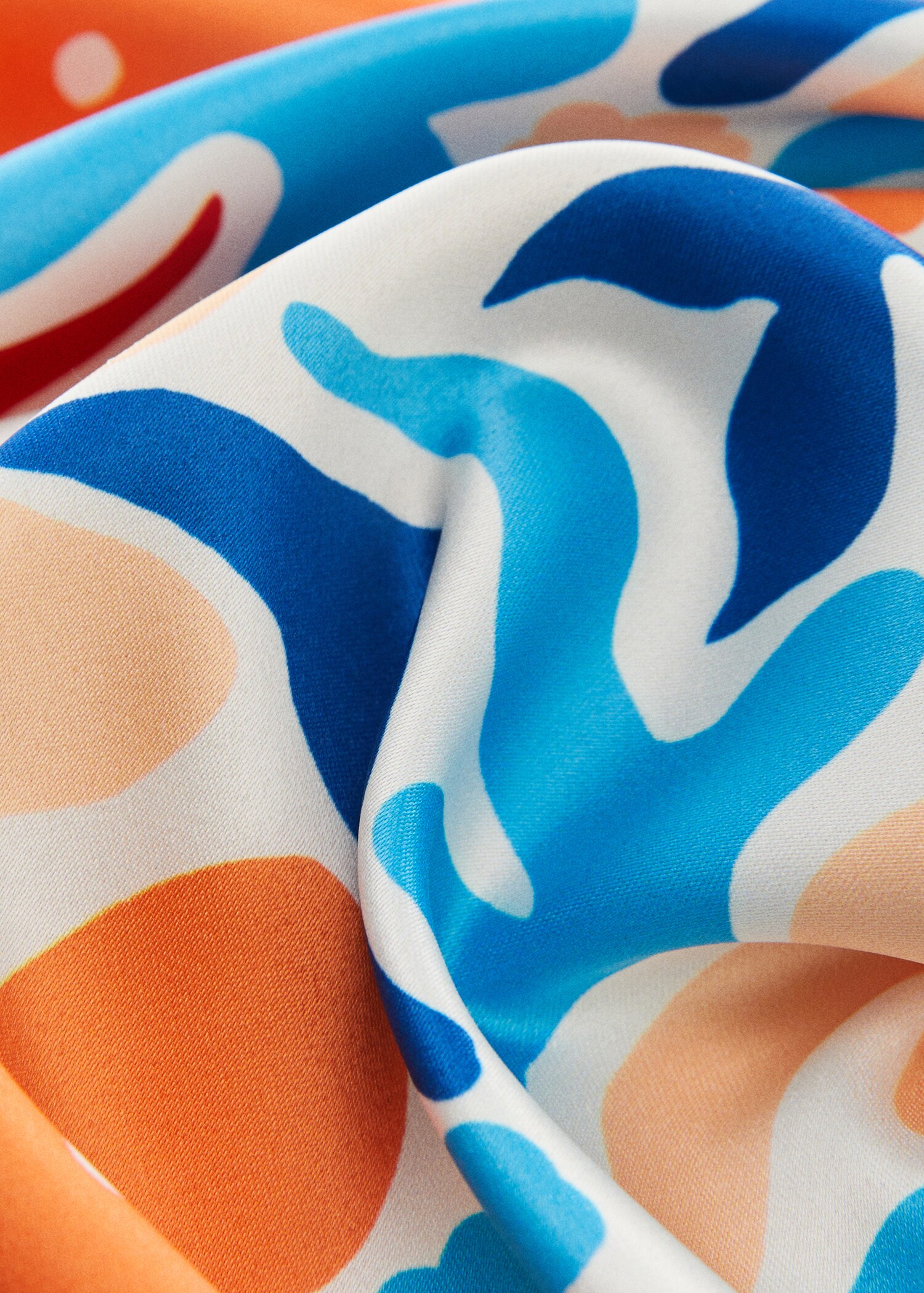 Foulard imprimé à fleurs - Détail de l'article 1