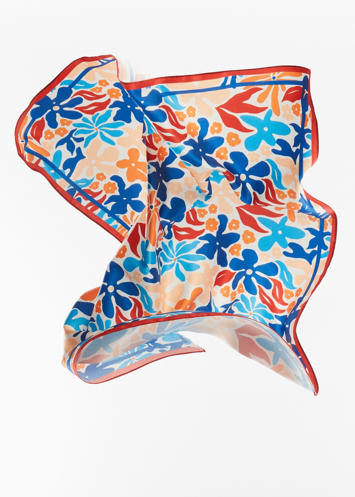 Foulard imprimé à fleurs - Détail de l'article 2