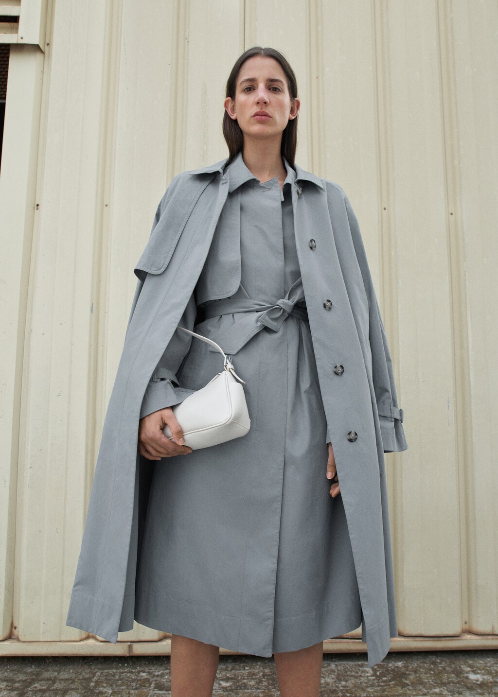 HEVO Margherita nylon trench coat with belt イーヴォ Margherita nylon trench coat with belt HEVO - Nugnes1920
