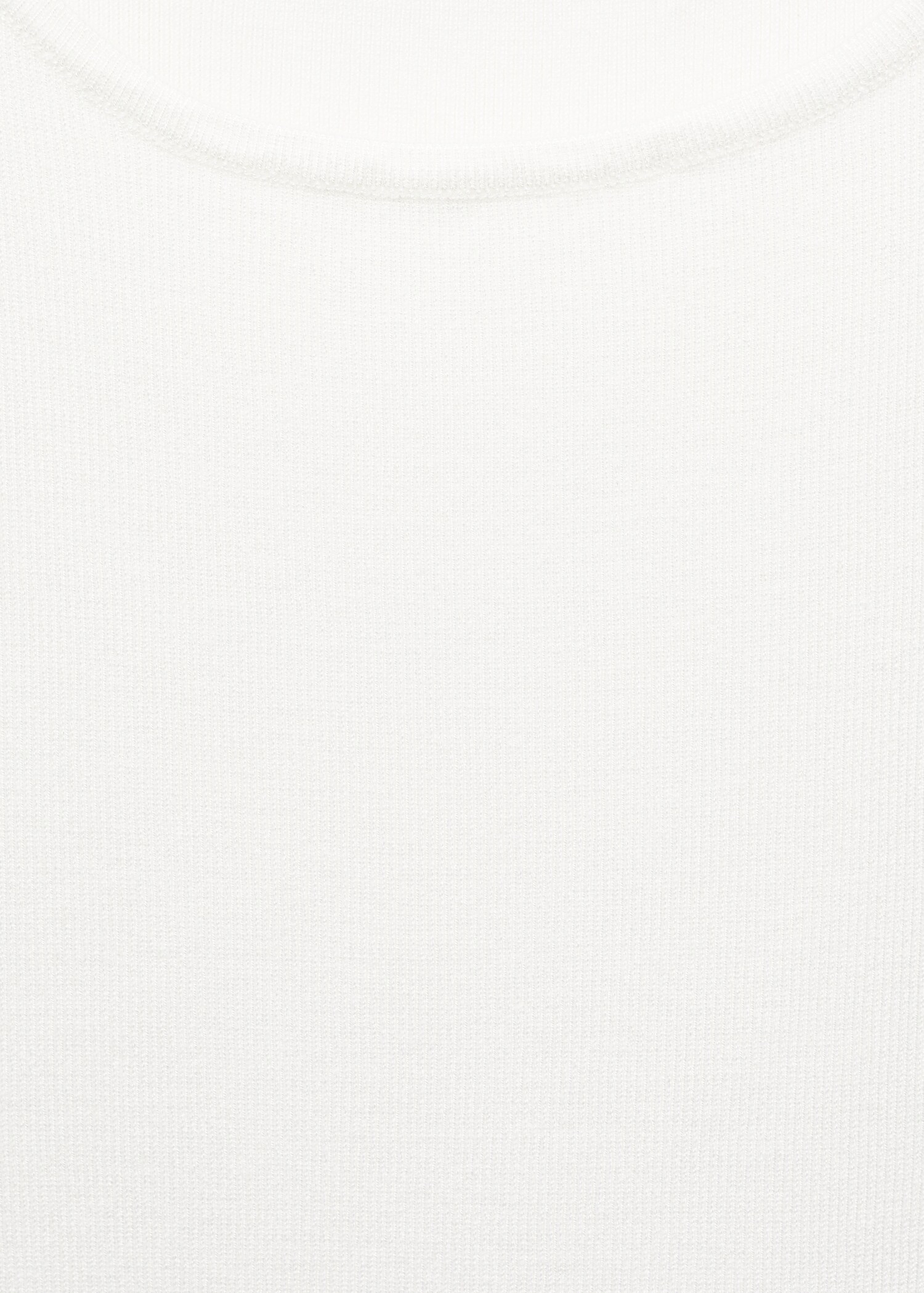 Knitted top with wide straps - Details of the article 8