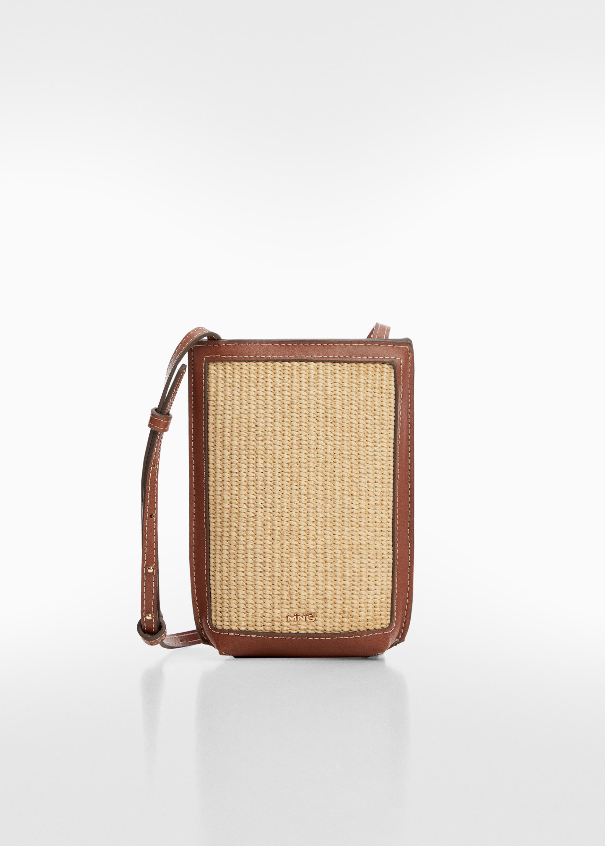 Raffia effect mobile case - Article without model