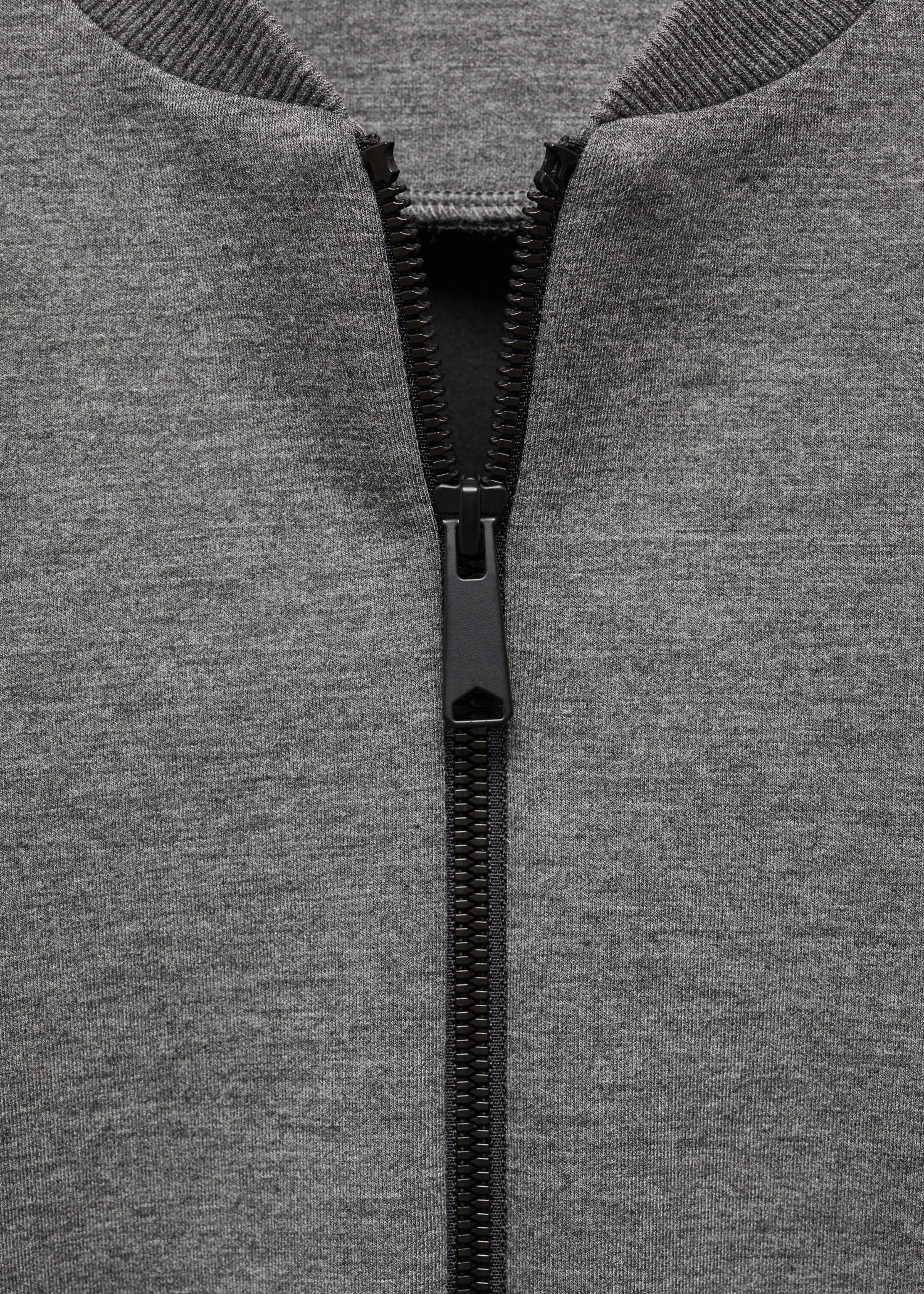 Bomber jacket with zip - Details of the article 8