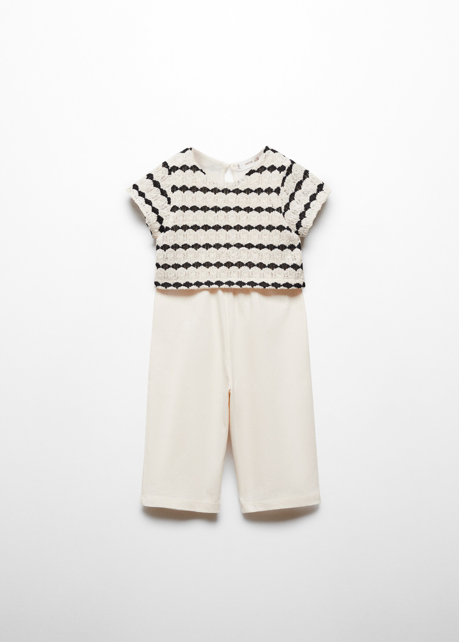 Cotton print jumpsuit - Товар без моделі