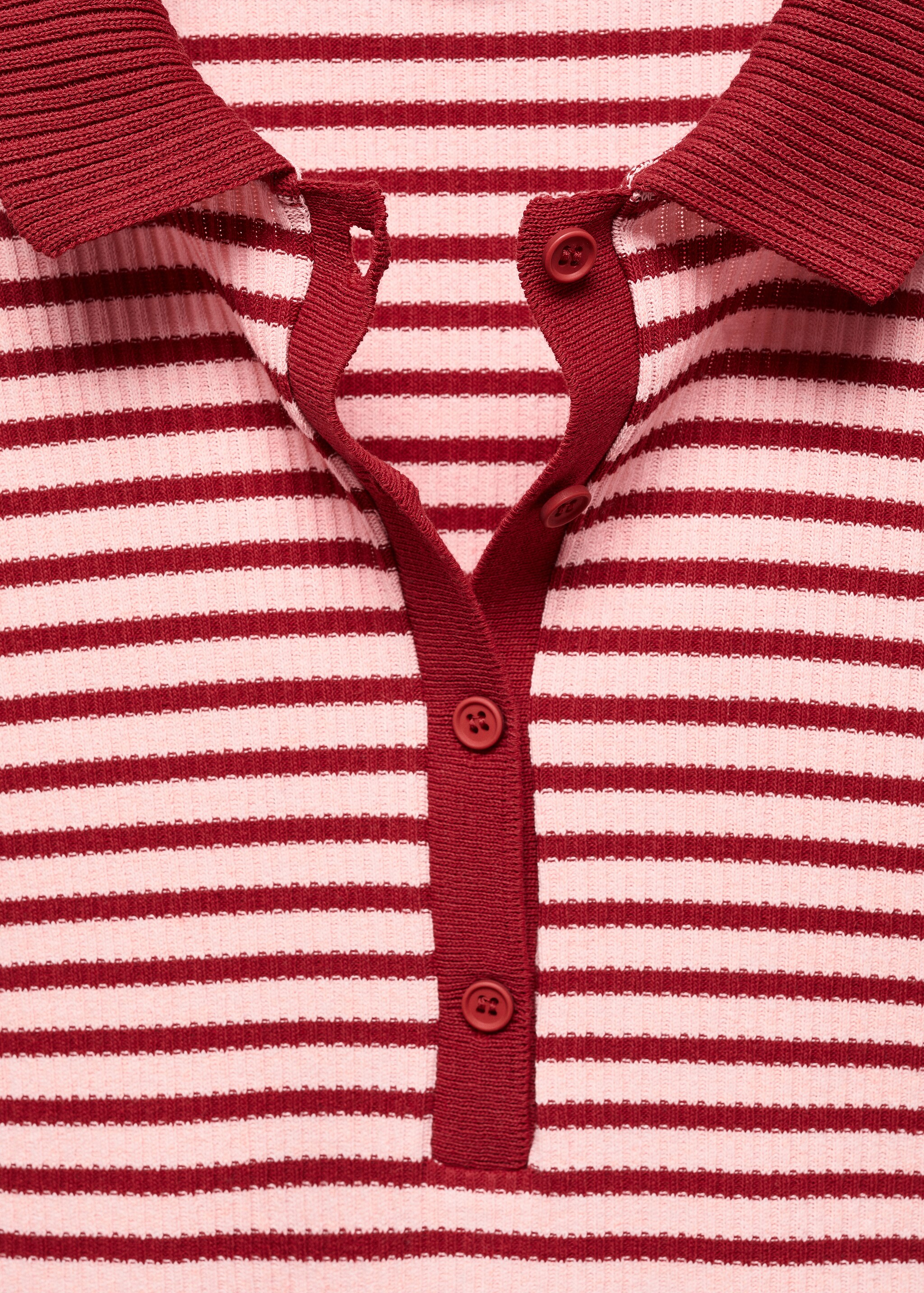  Short sleeve striped polo shirt - Details of the article 8