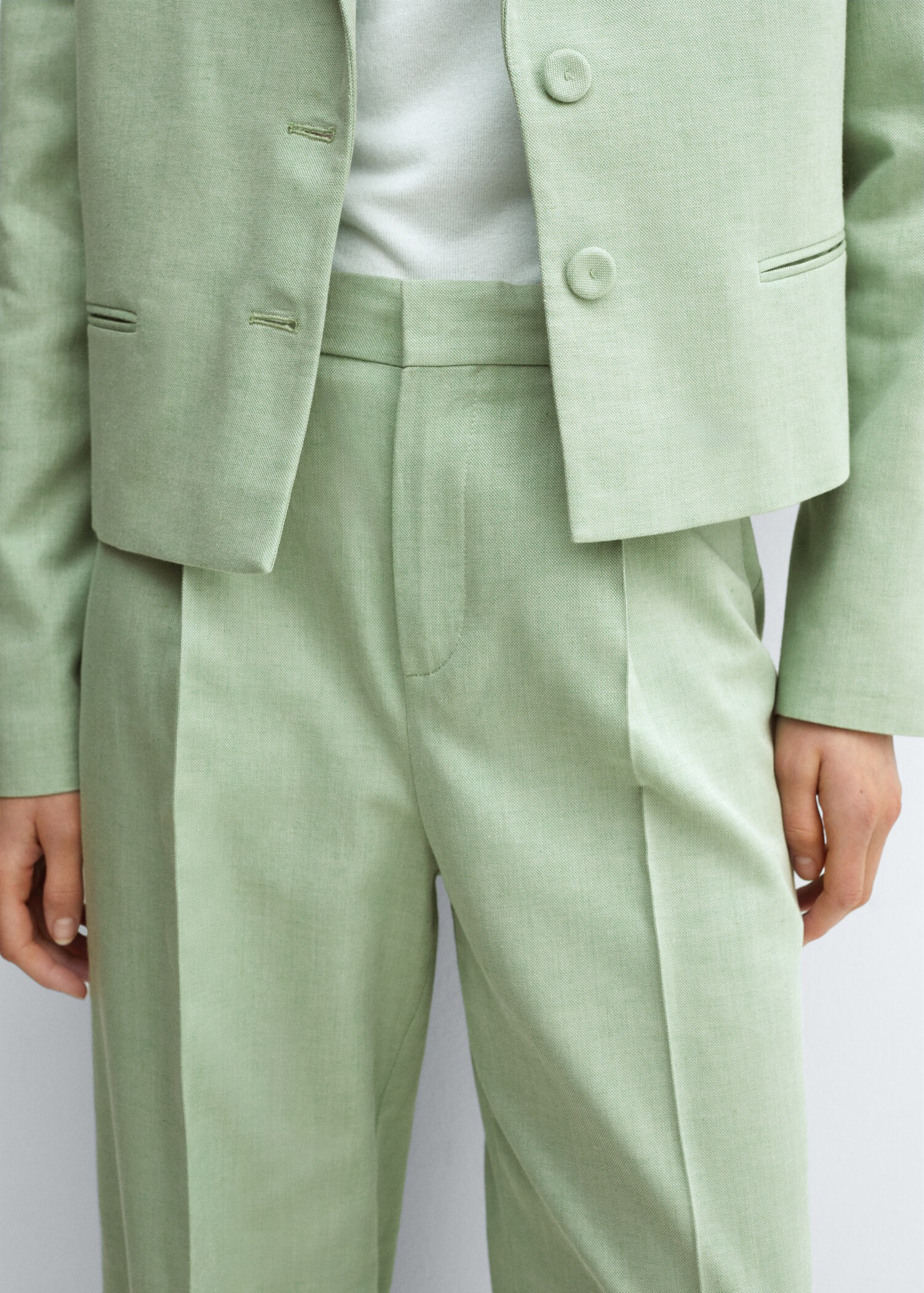  Wide leg suit pants - Details of the article 6