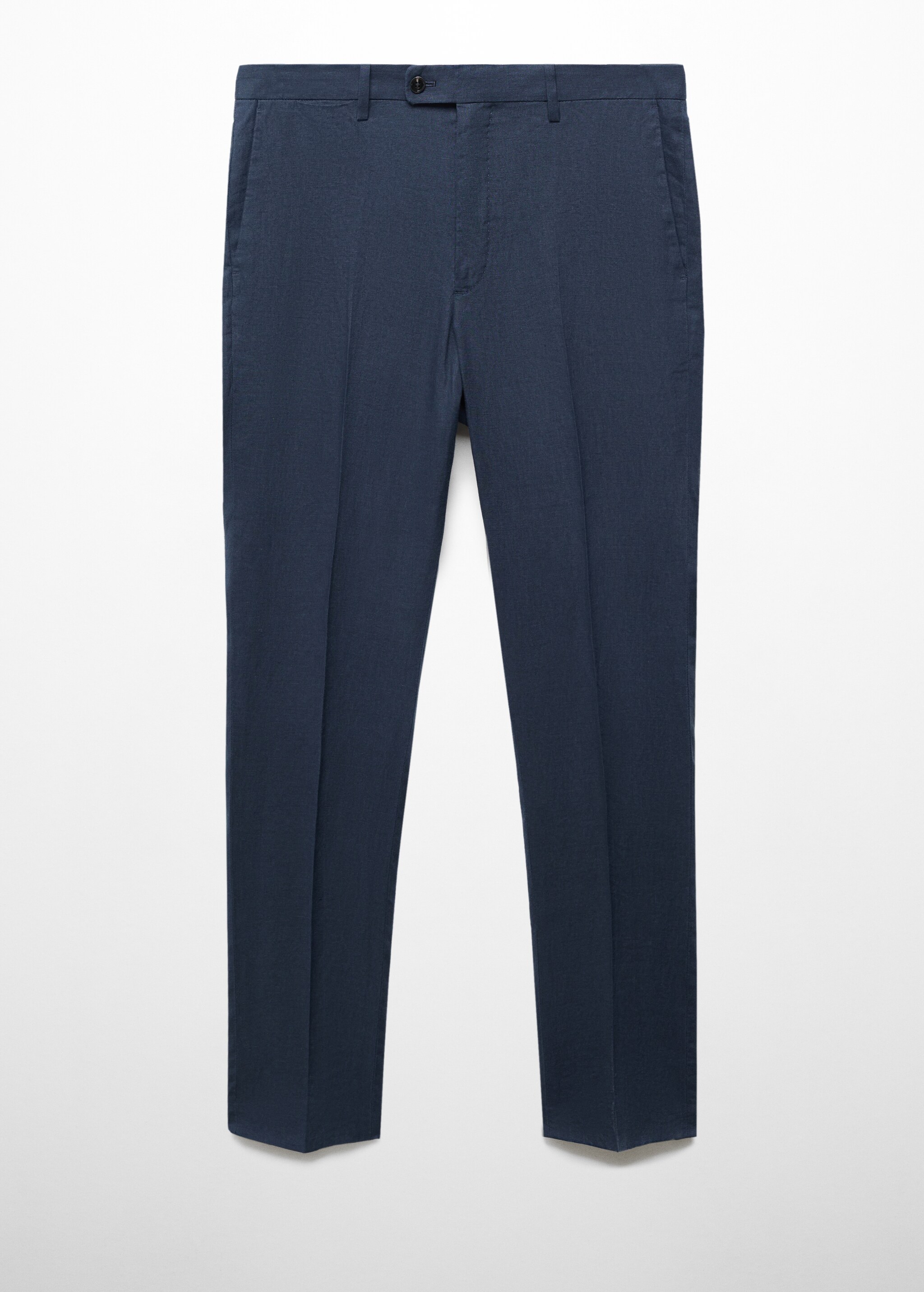 Slim fit suit pants 100% linen - Article without model