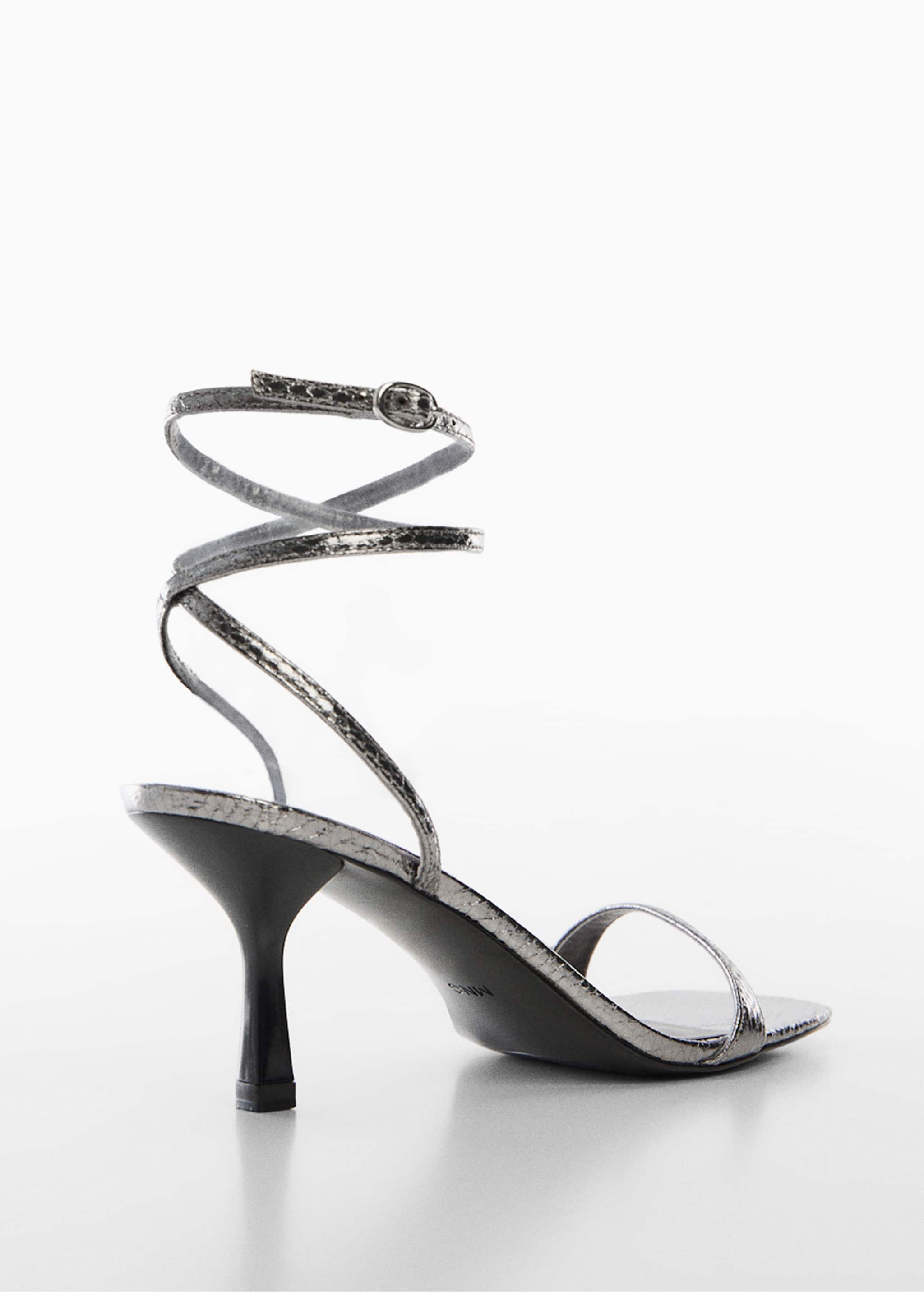 Metallic straps sandals - Details of the article 1