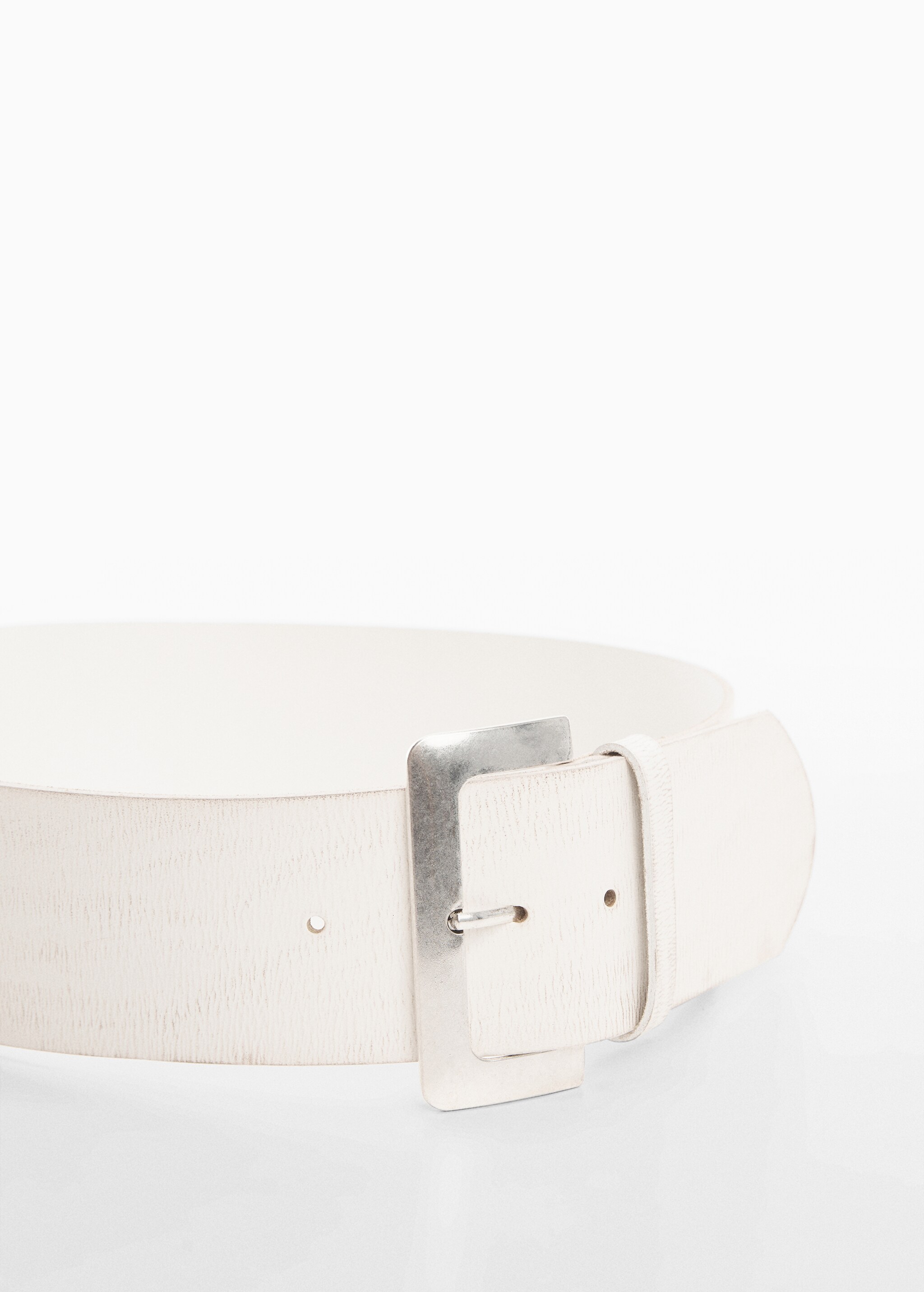 Wide leather belt - Details of the article 2