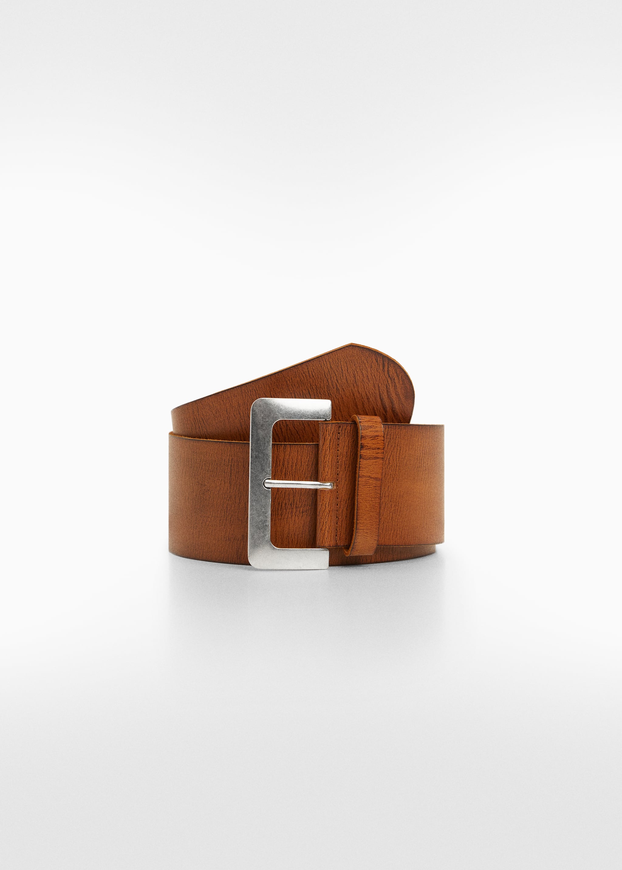 Wide leather belt - Article without model