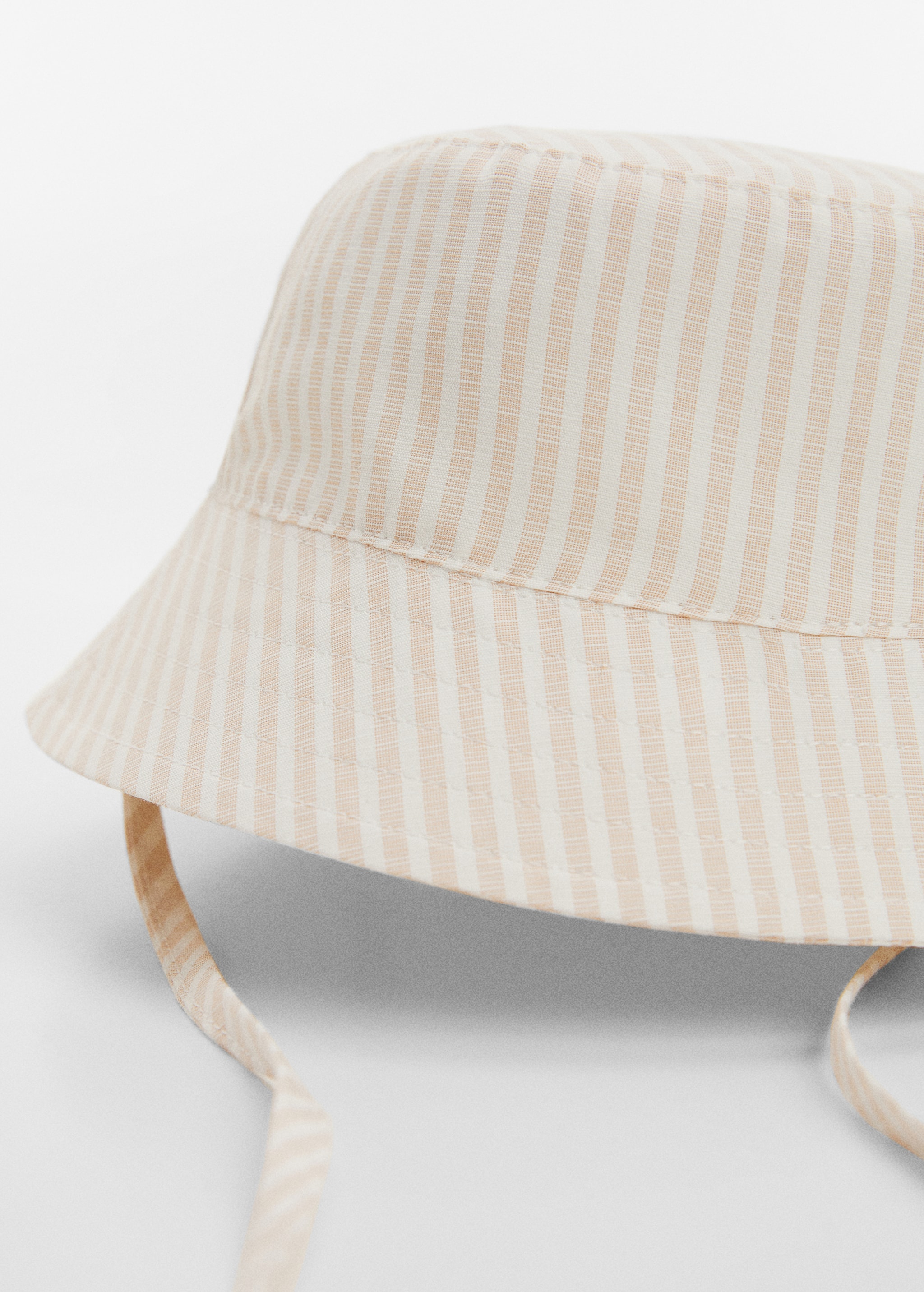 Striped bucket hat - Medium plane
