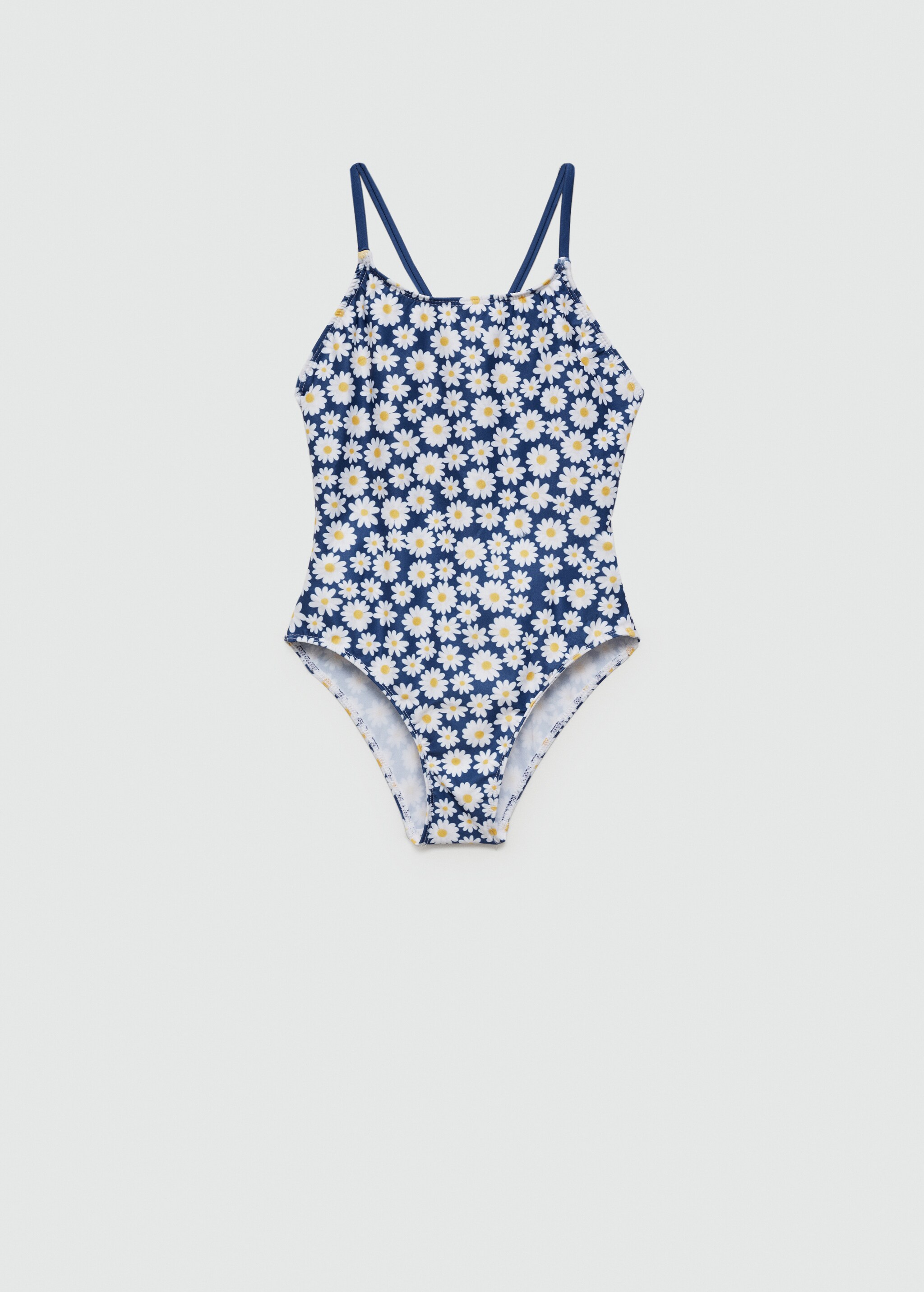 Daisy-print swimsuit - Article without model