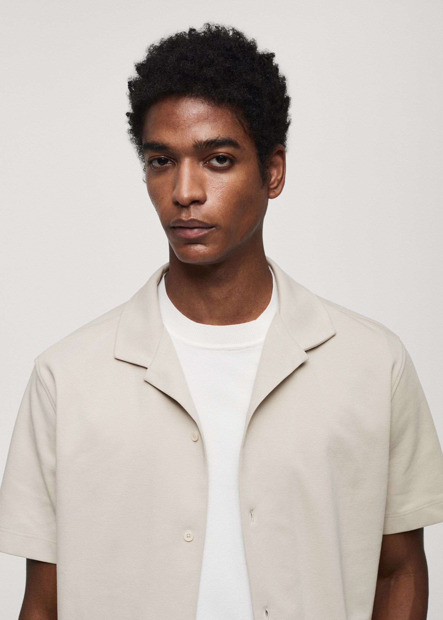 Chemise coton manches courtes - Détail de l'article 1