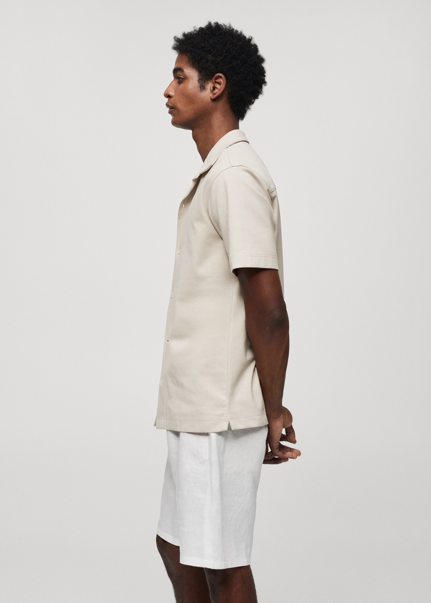 Chemise coton manches courtes - Détail de l'article 2