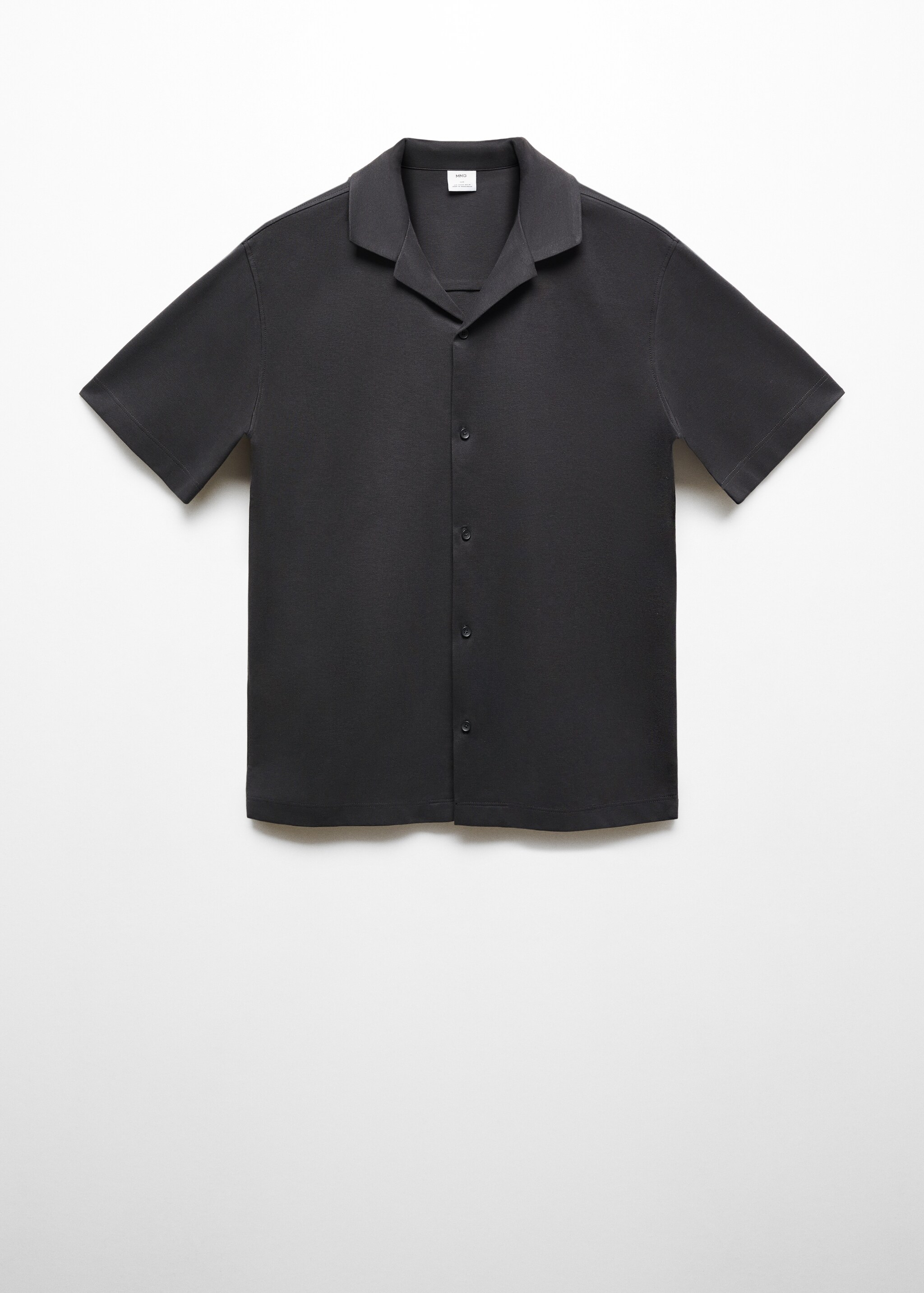 Short sleeved cotton shirt - Article without model