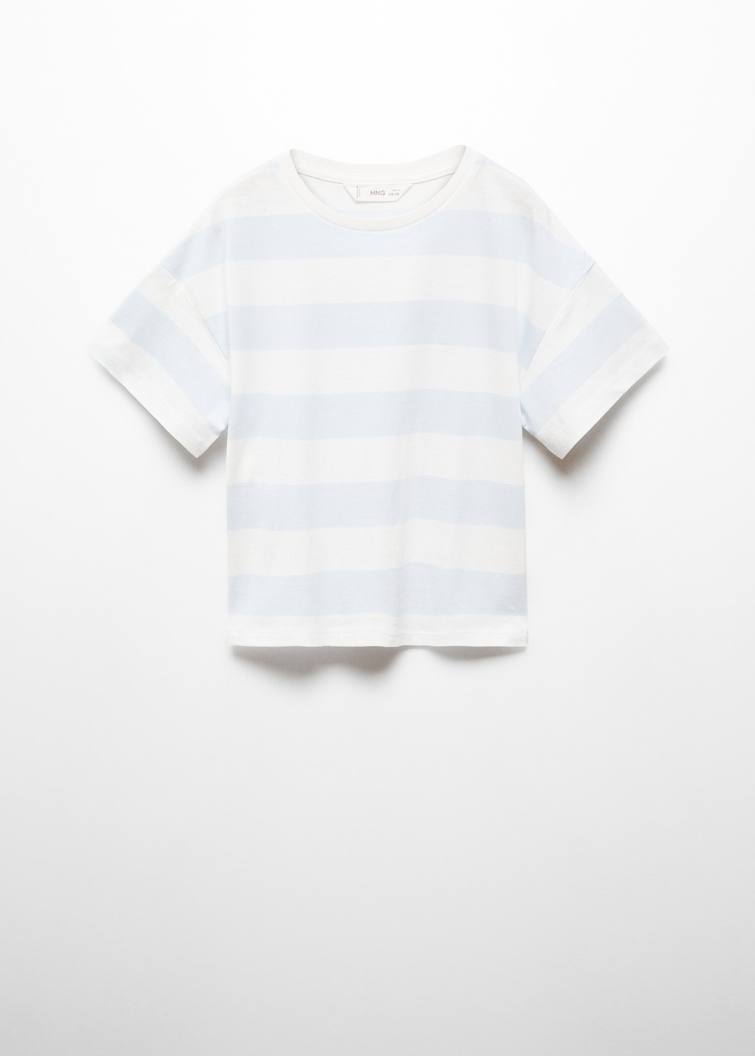 Striped cotton T-shirt - Article without model