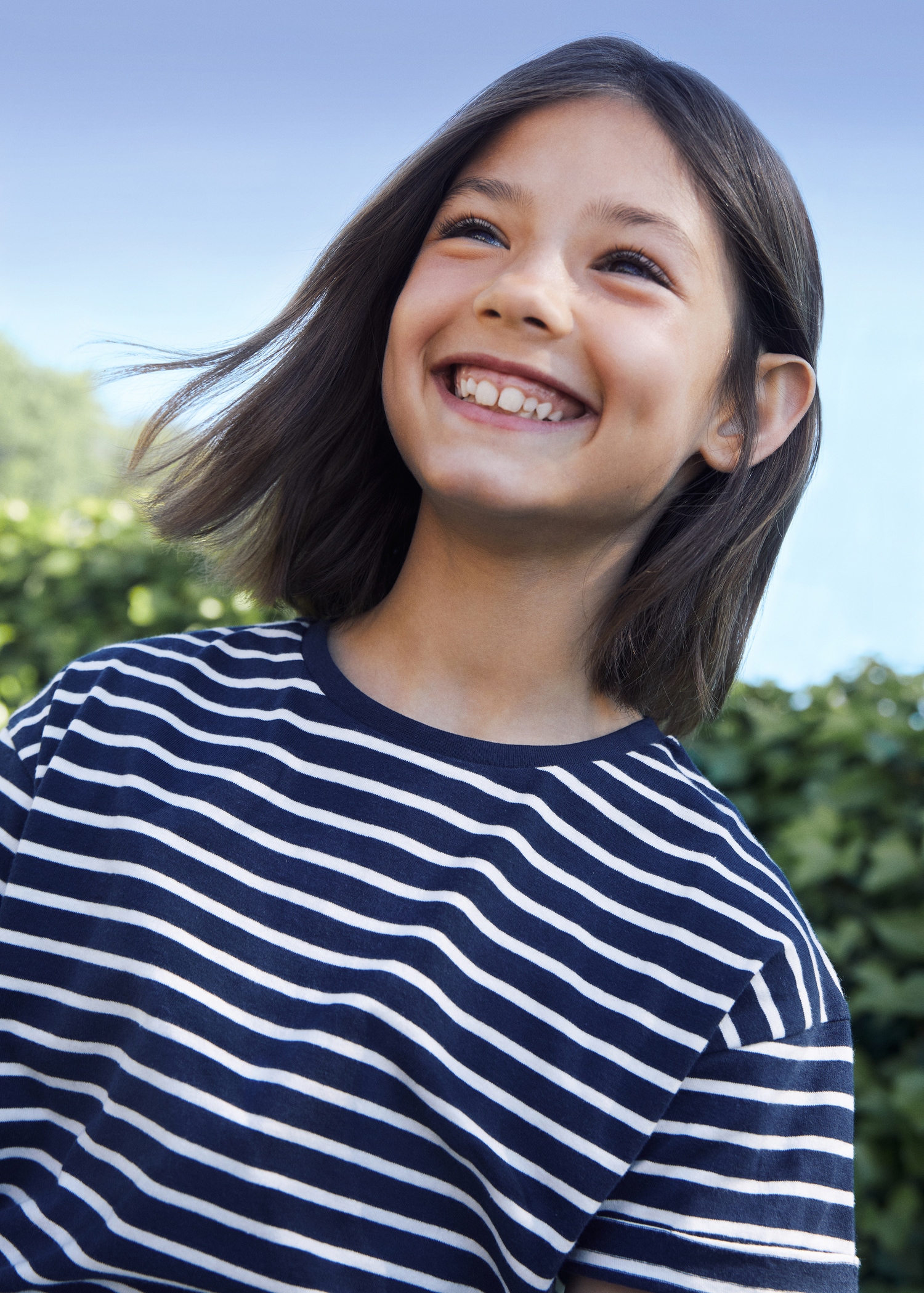 Striped cotton T-shirt - Details of the article 5