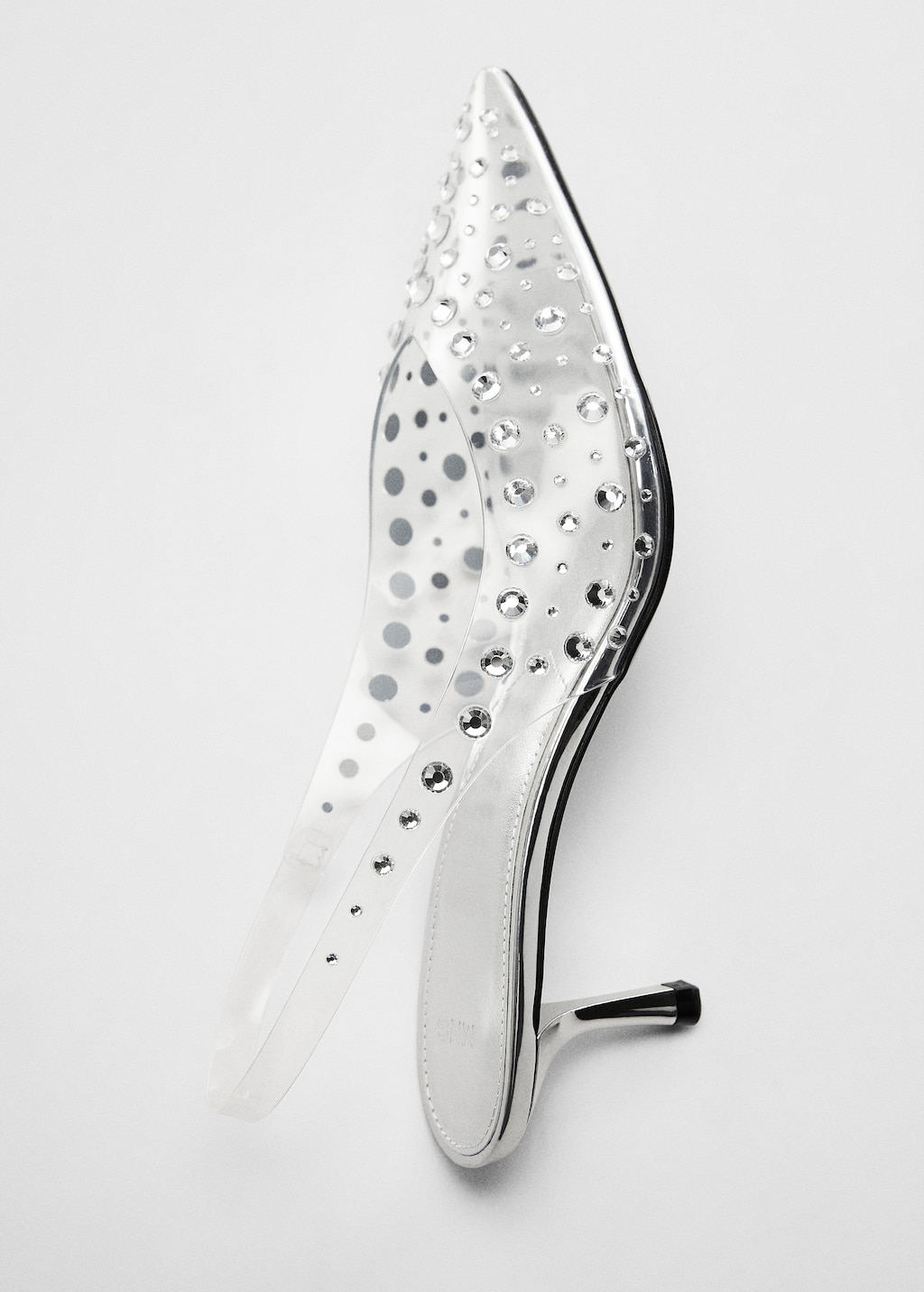 Chaussures vinyle a talon