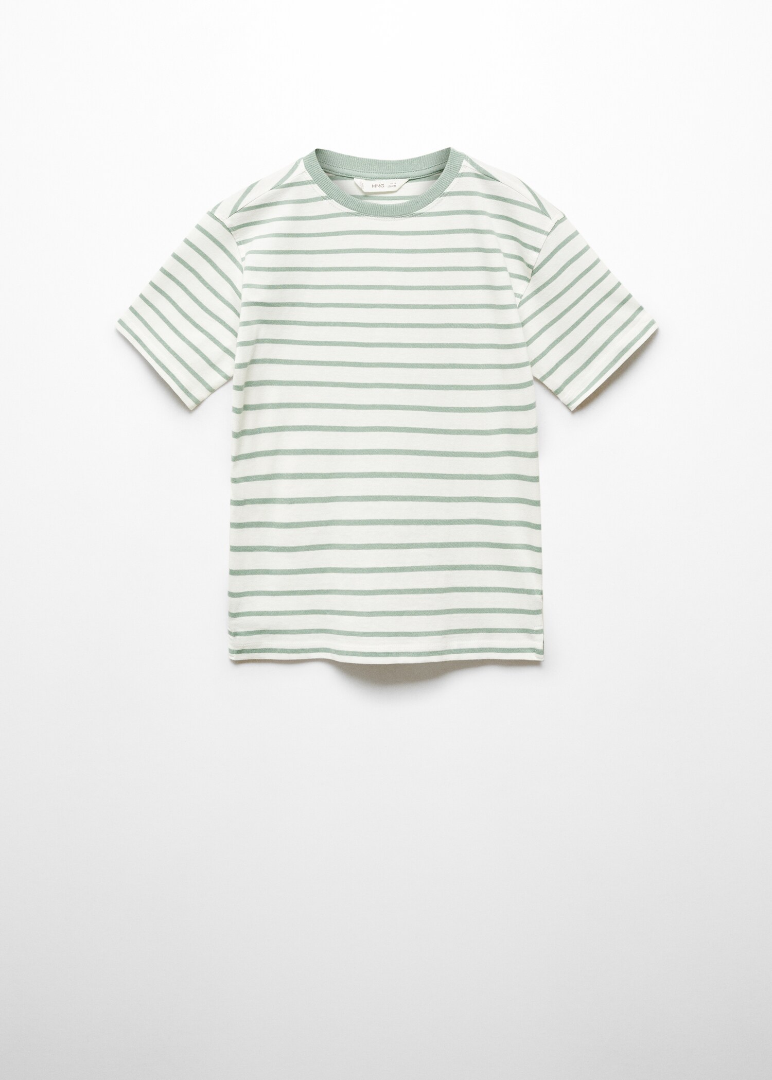 Striped cotton T-shirt - Article without model