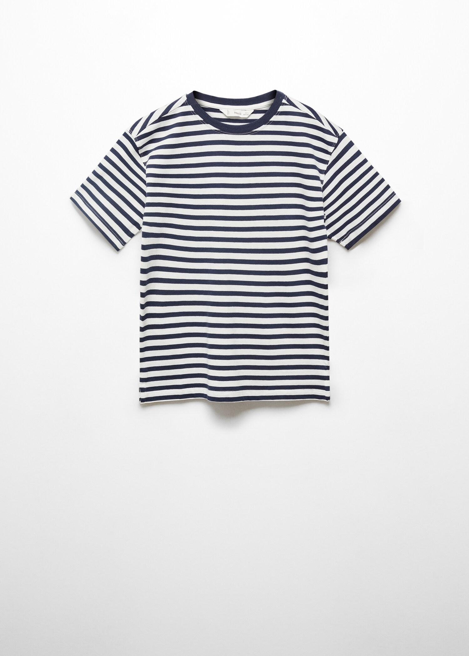 Striped cotton T-shirt - Article without model