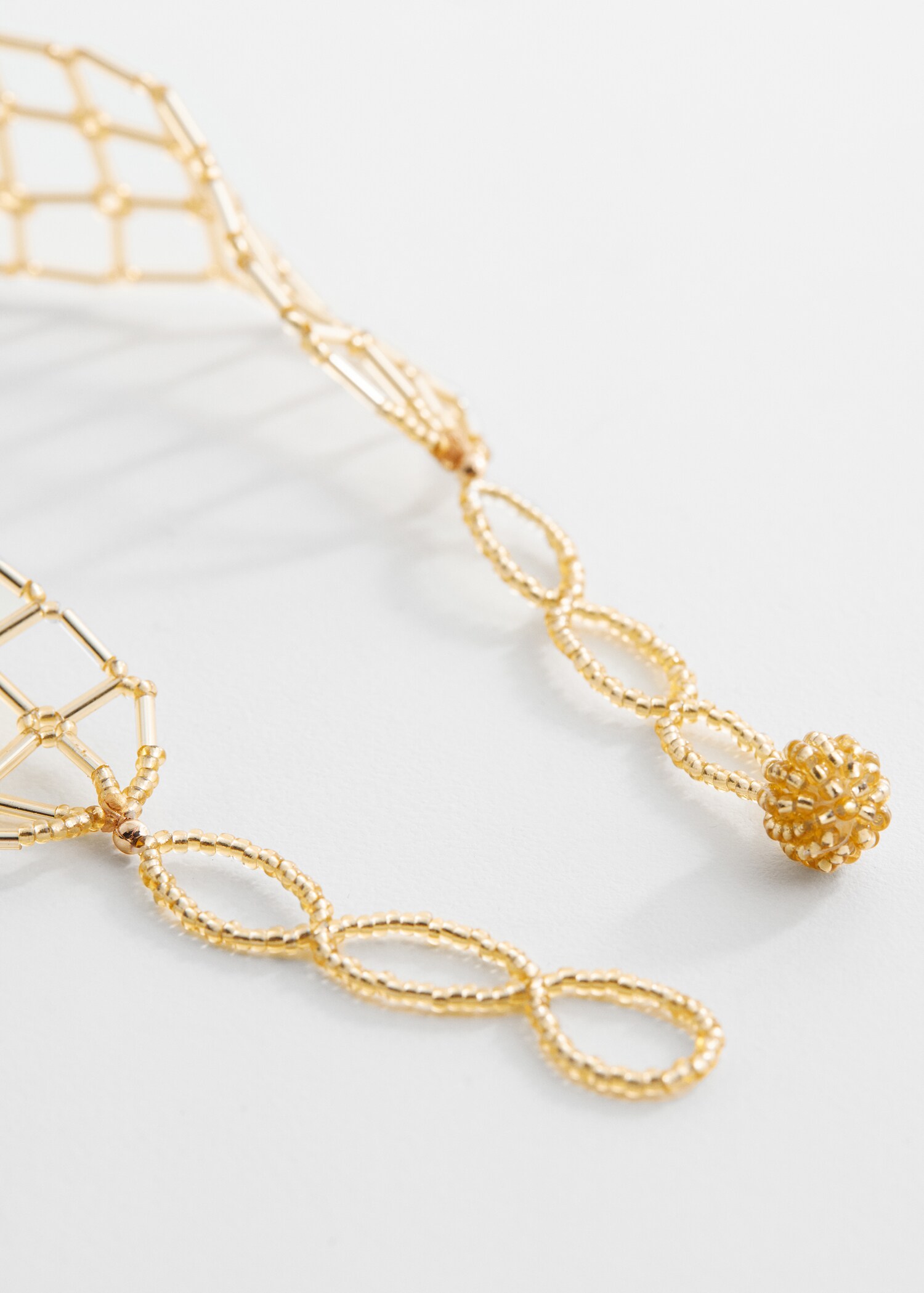 Crystal choker necklace - Medium plane