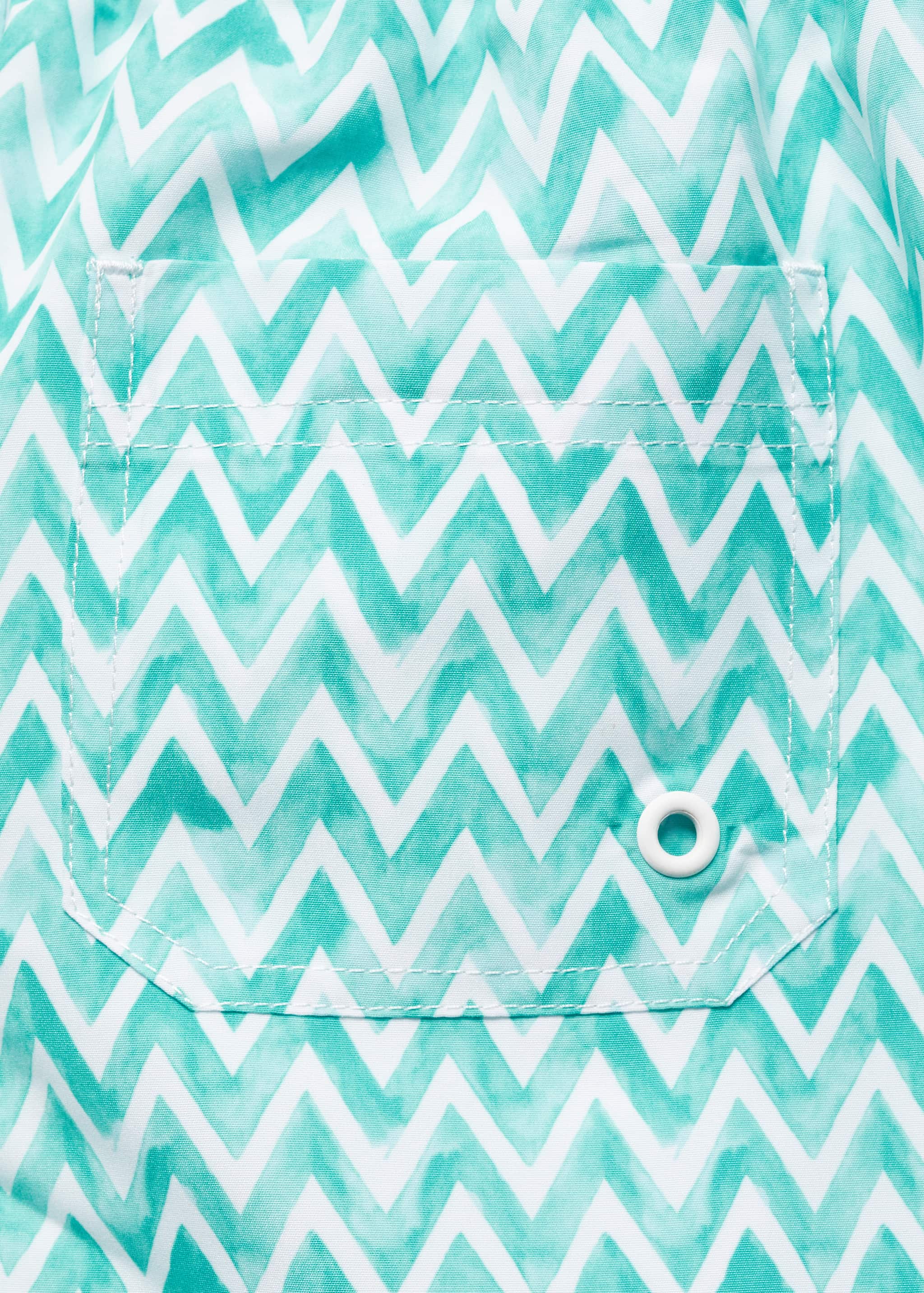 Zig-zag printed swimsuit - Details of the article 8