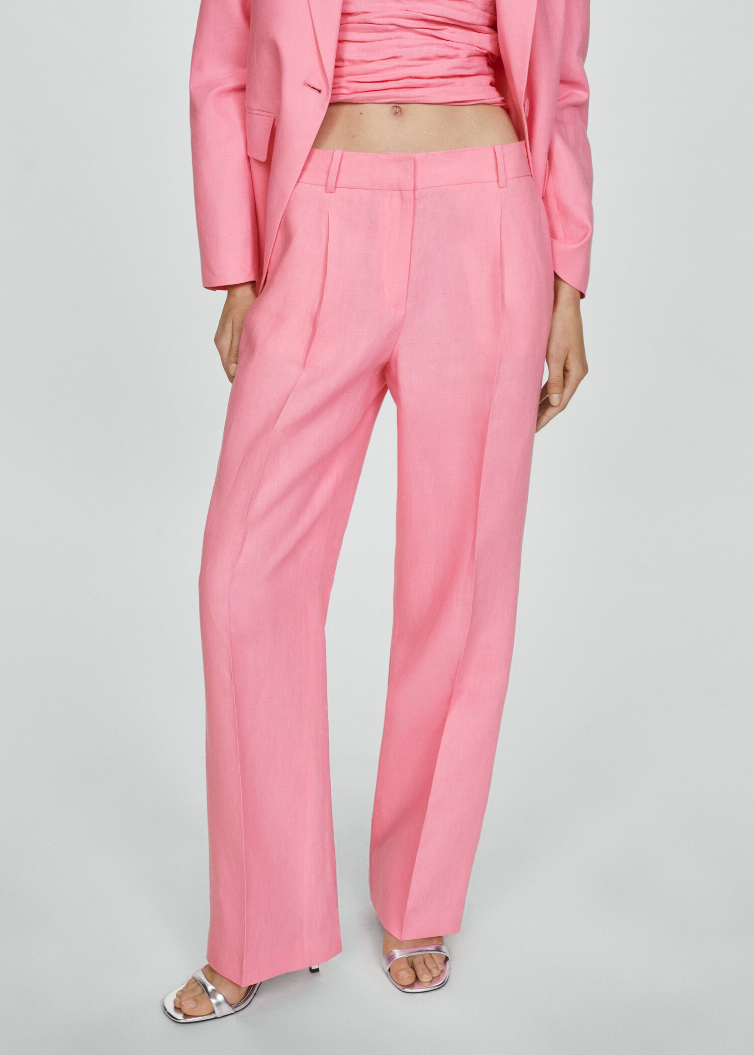Linen suit pants - Medium plane