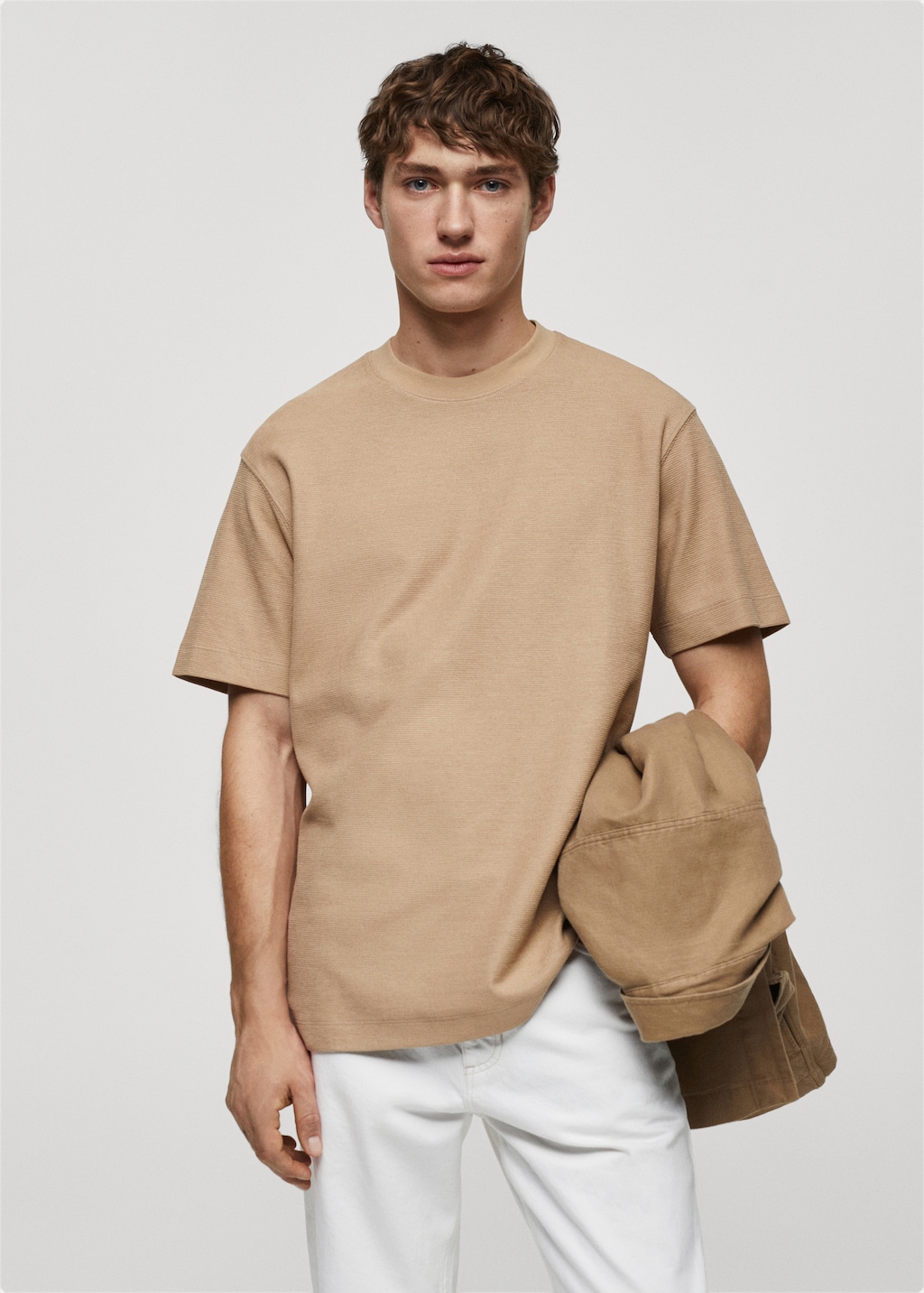 Relaxed fit tee - Dusty Brown main image 0