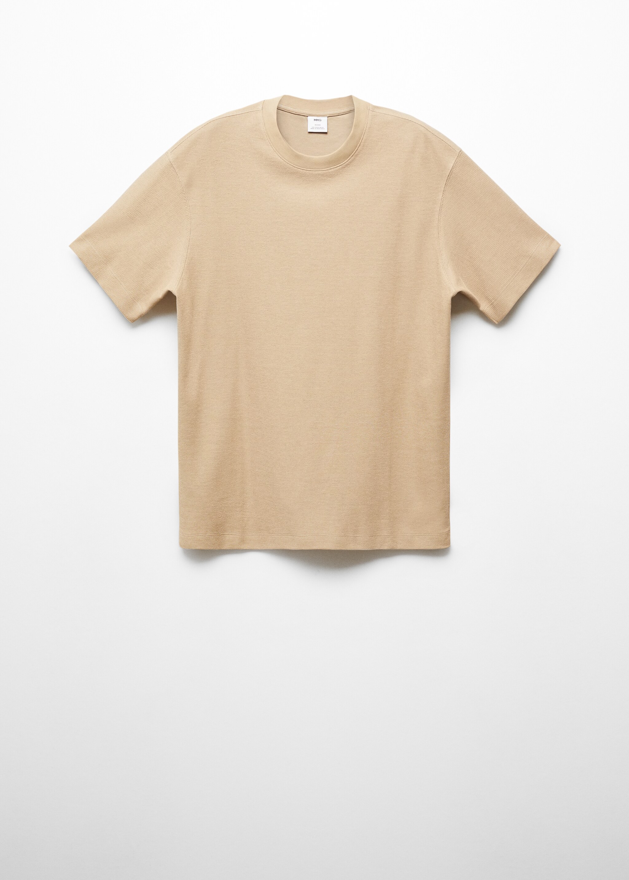 T-shirt de algodão relaxed fit - Artigo sem modelo