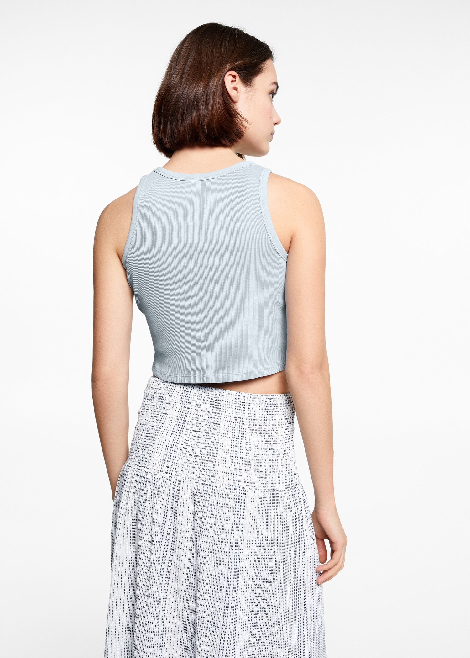 بادي قطني مقصوص - الجهة الخلفية للمنتج