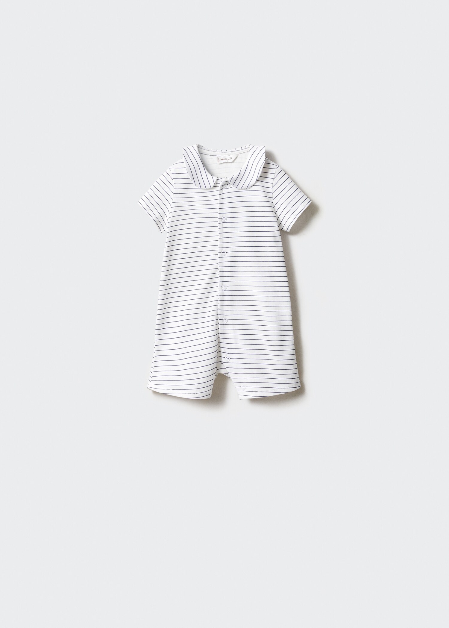 Striped bodysuit pyjamas - Article without model