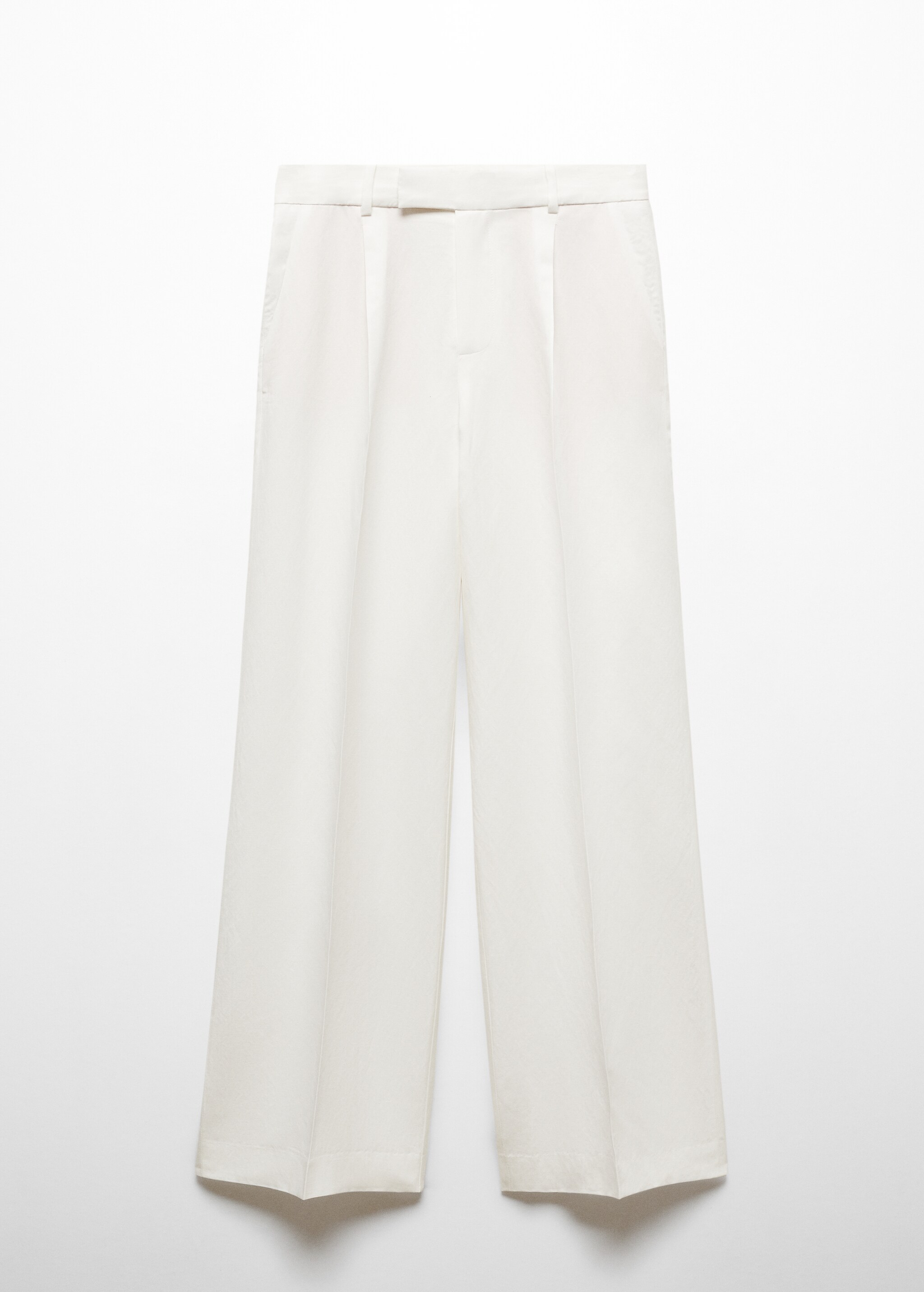 Pleated suit trousers - Article without model