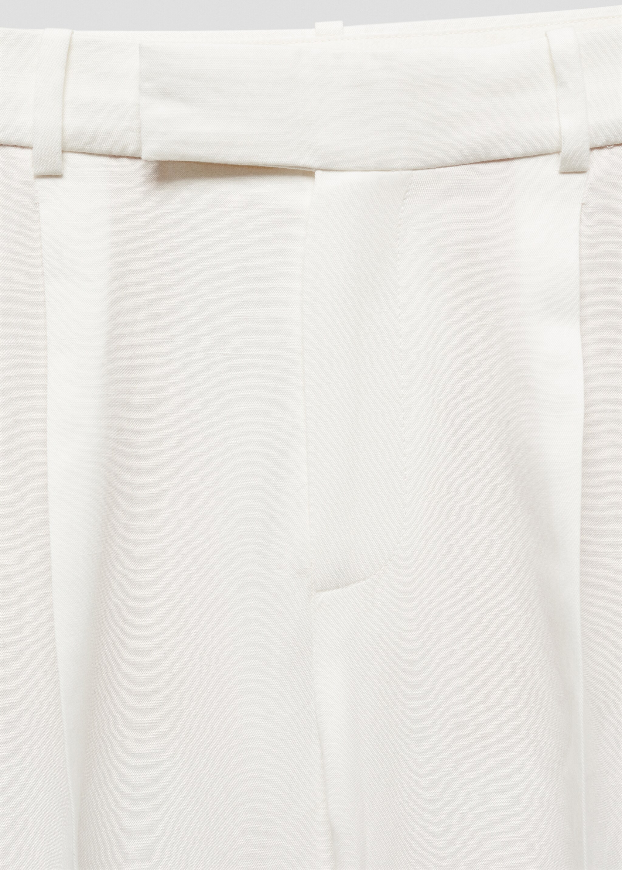 Костюмные брюки с защипами - Деталь изделия 8