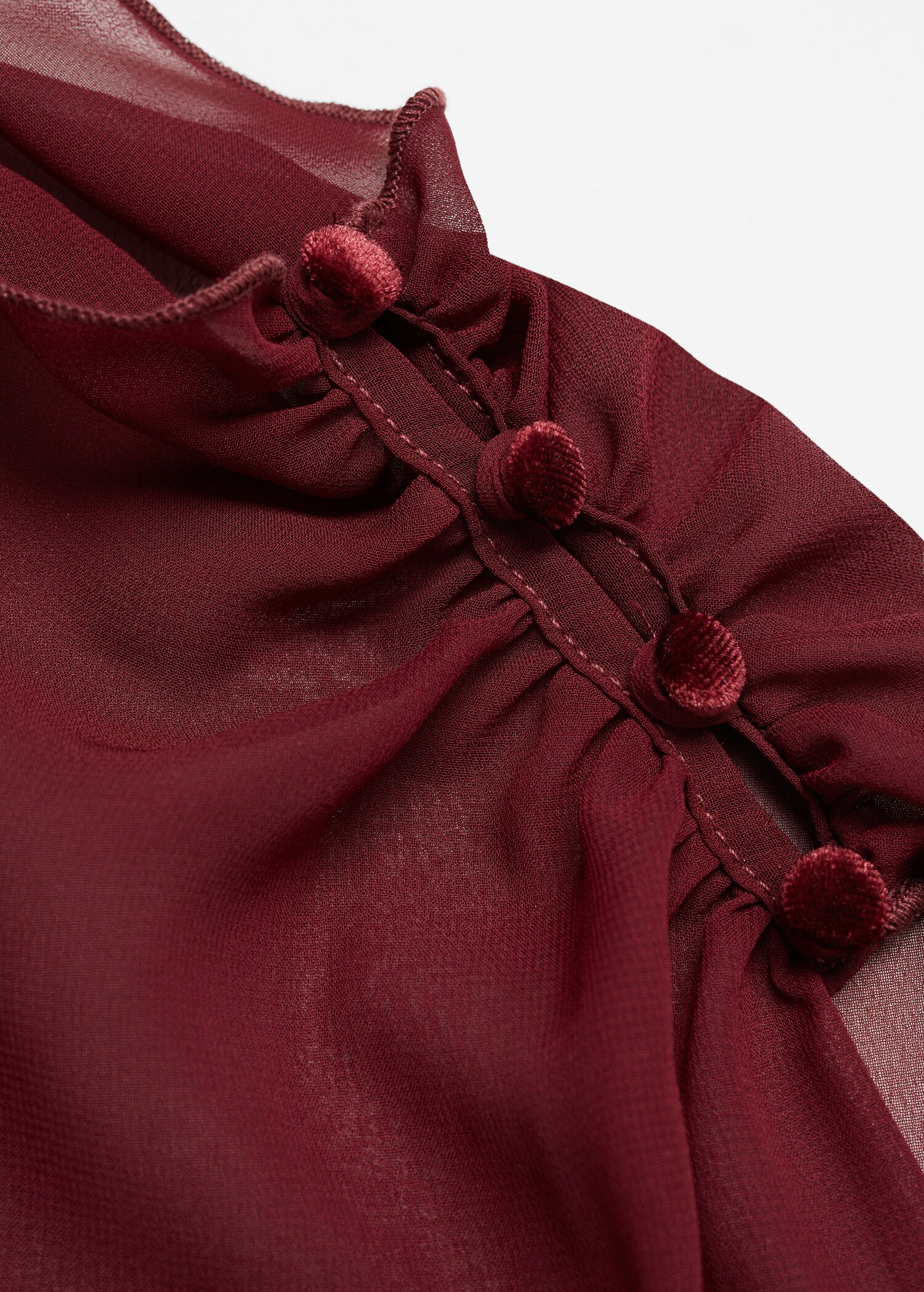 Flowing cape blouse - Details of the article 8