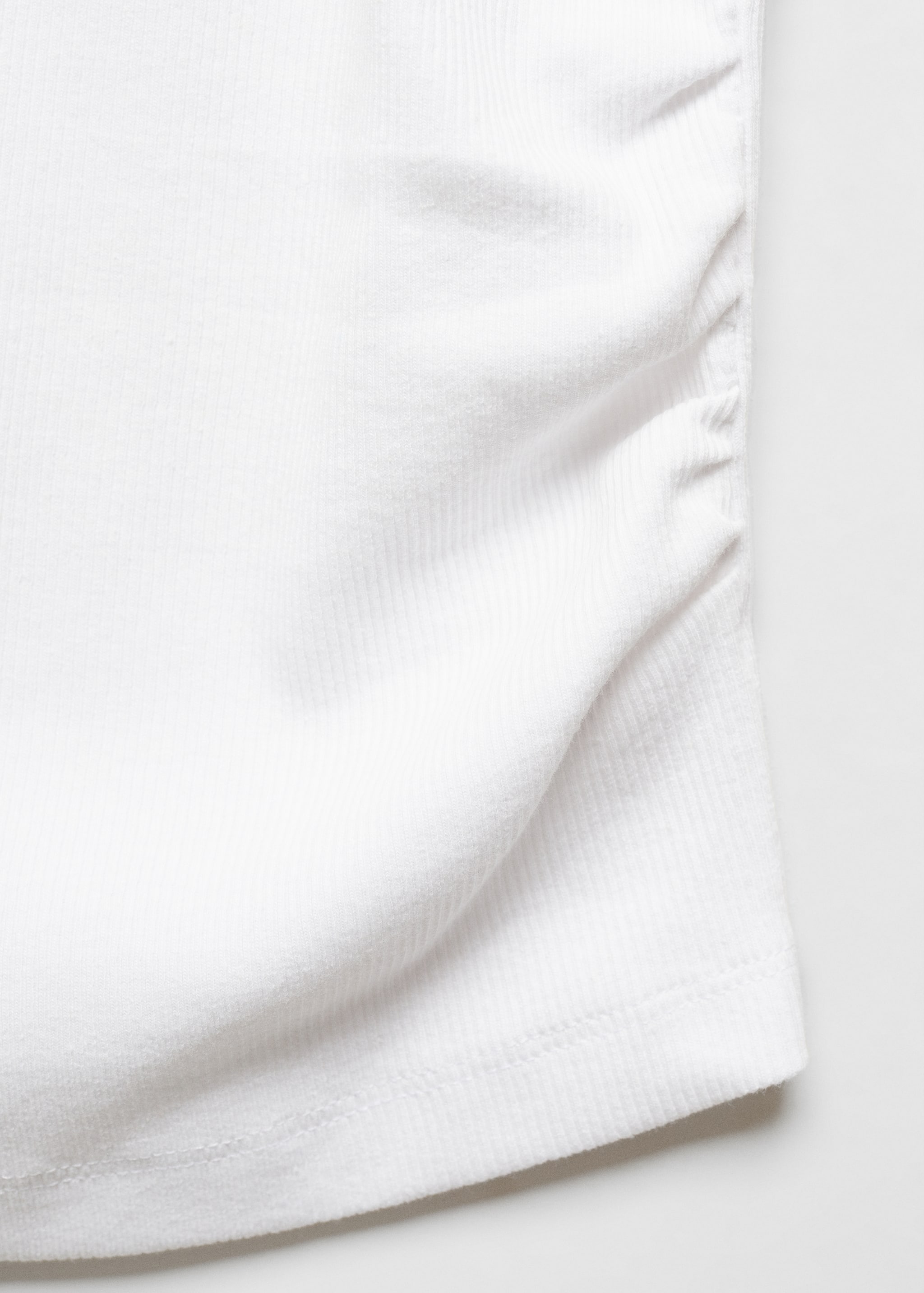 Ruched cotton top - Details of the article 8