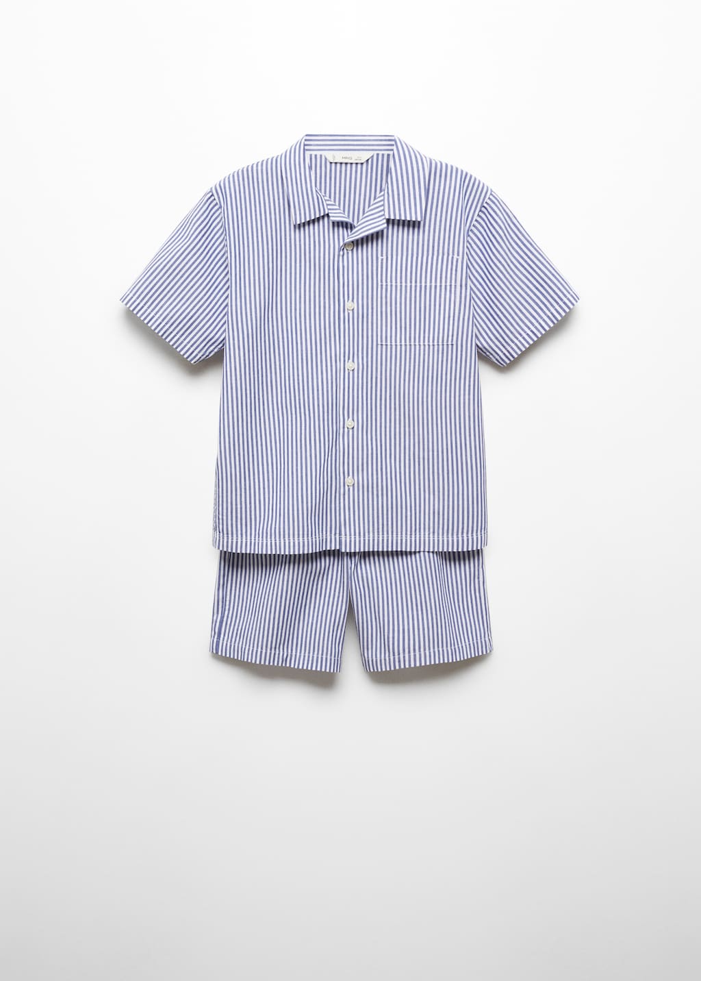 Striped cotton short pyjamas Kids MANGO Canada