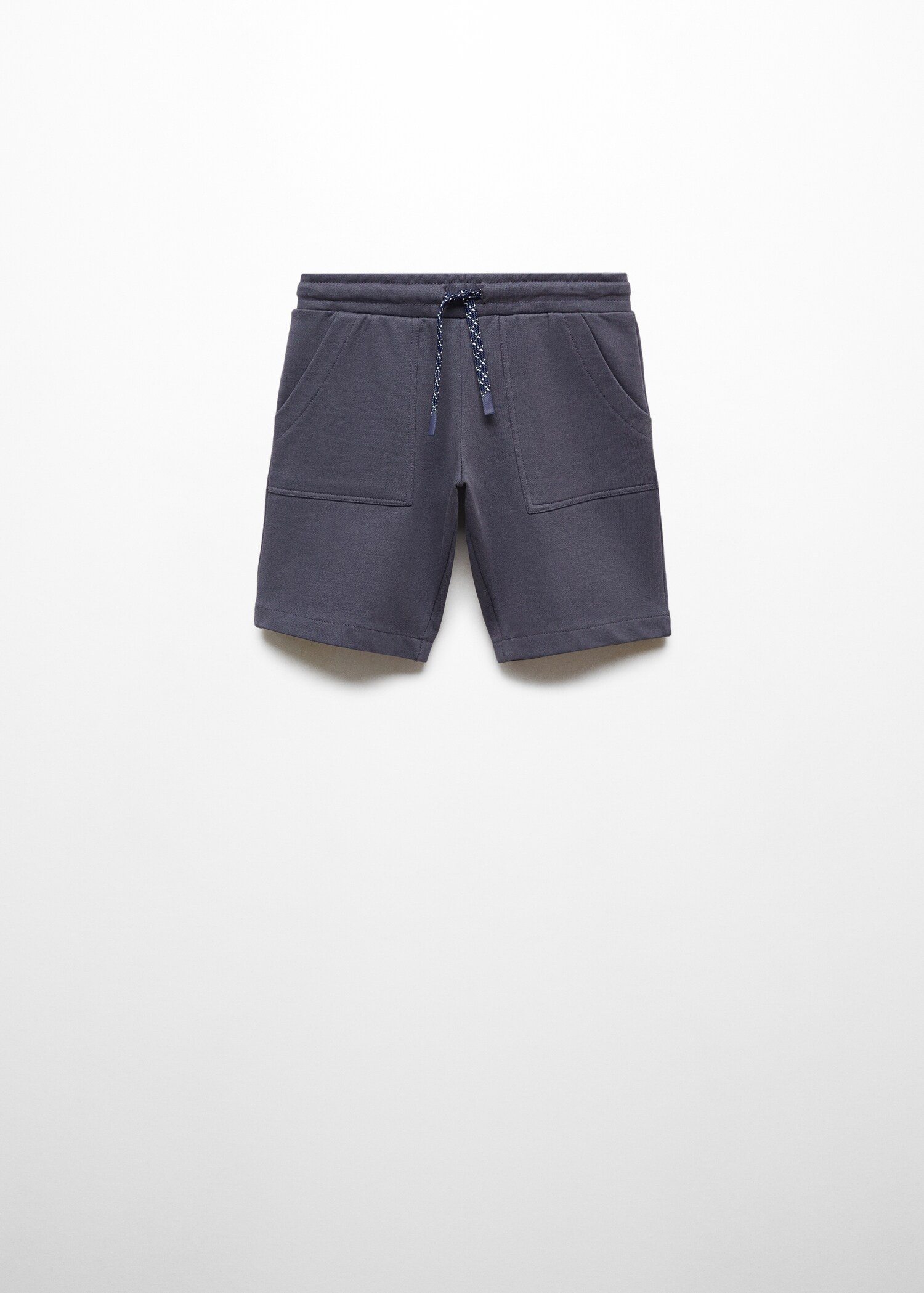 Elastic waist Bermuda shorts - Article without model