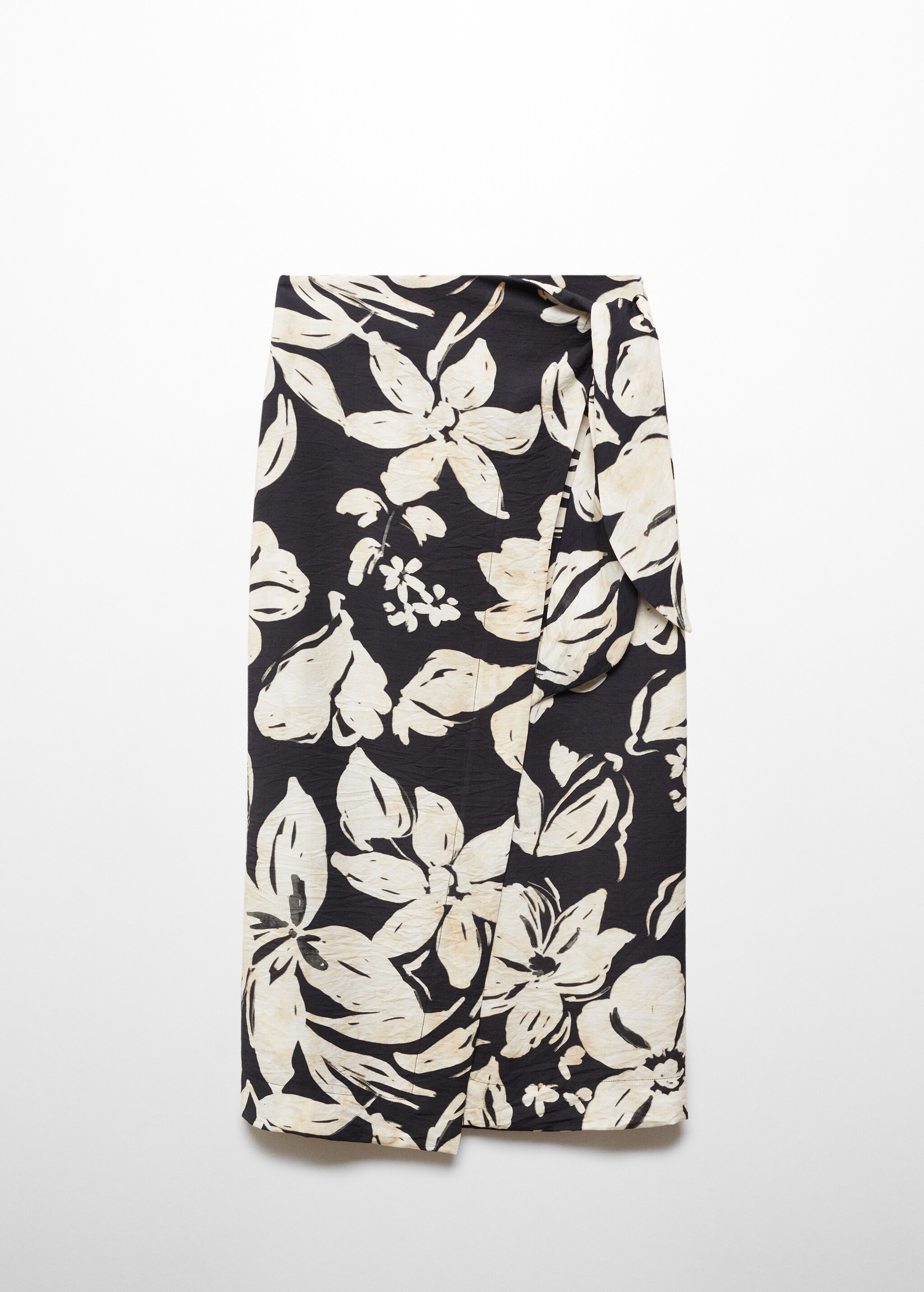 Falda cruzada estampado floral - Artículo sin modelo