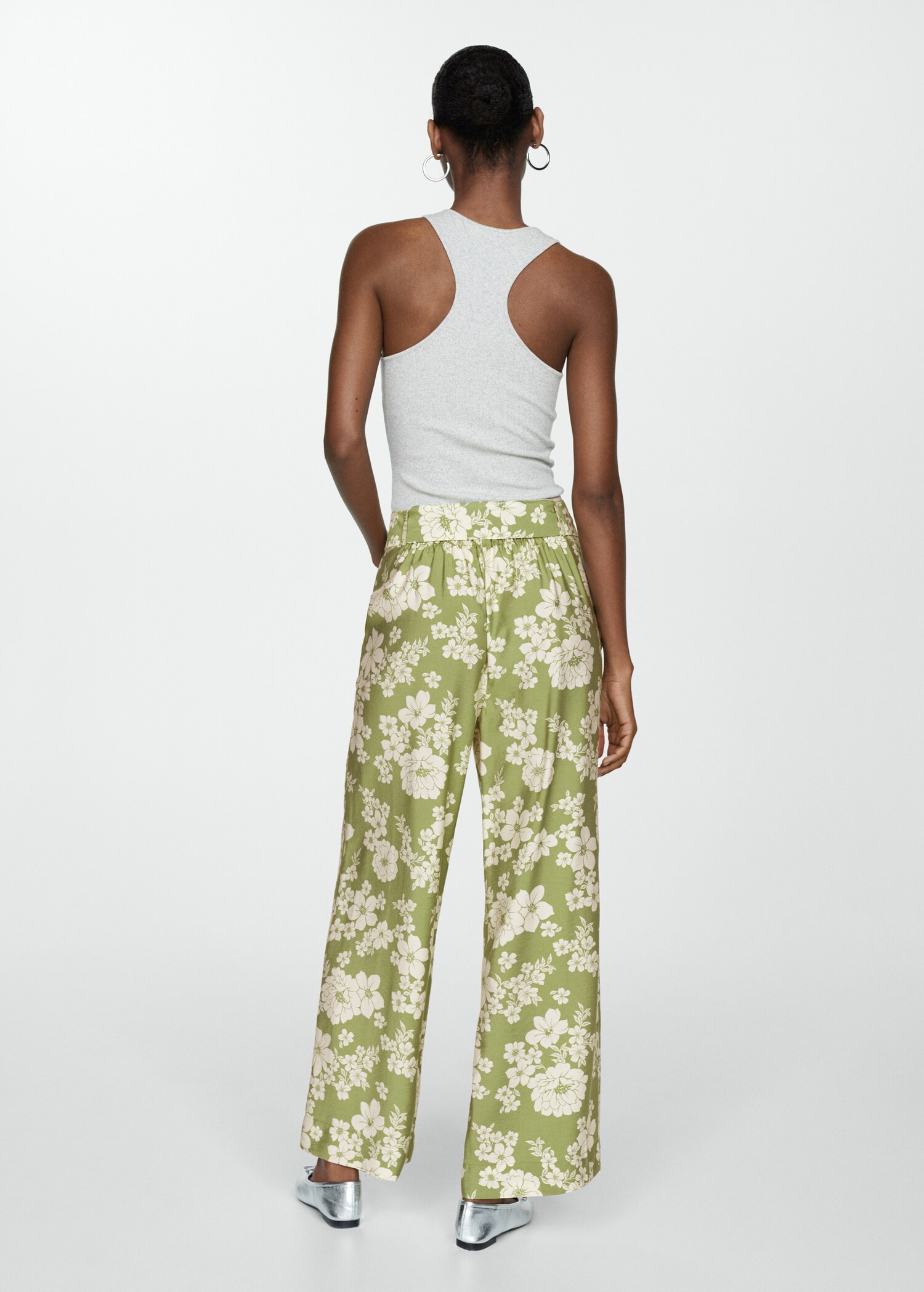 Pantalon imprimés nœud - Verso de l’article