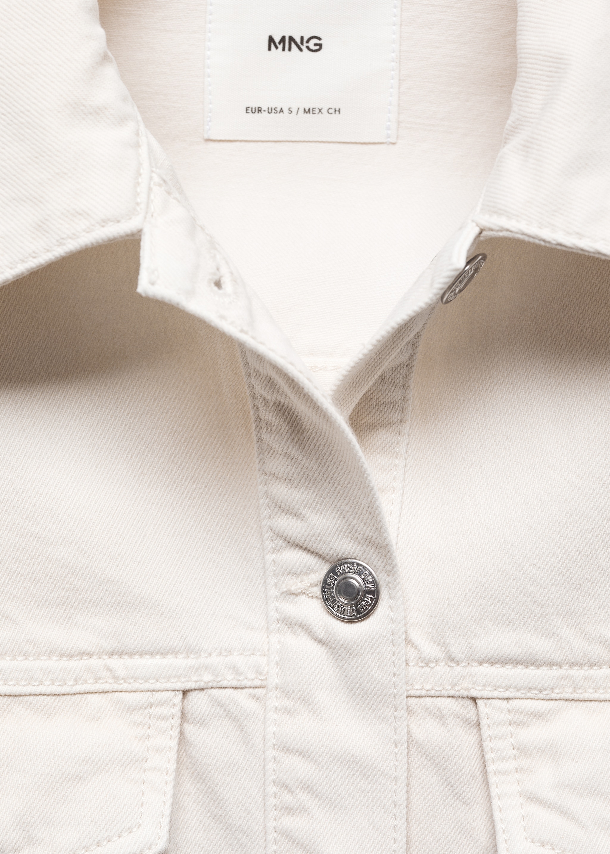 Oversize denim jacket - Details of the article 8