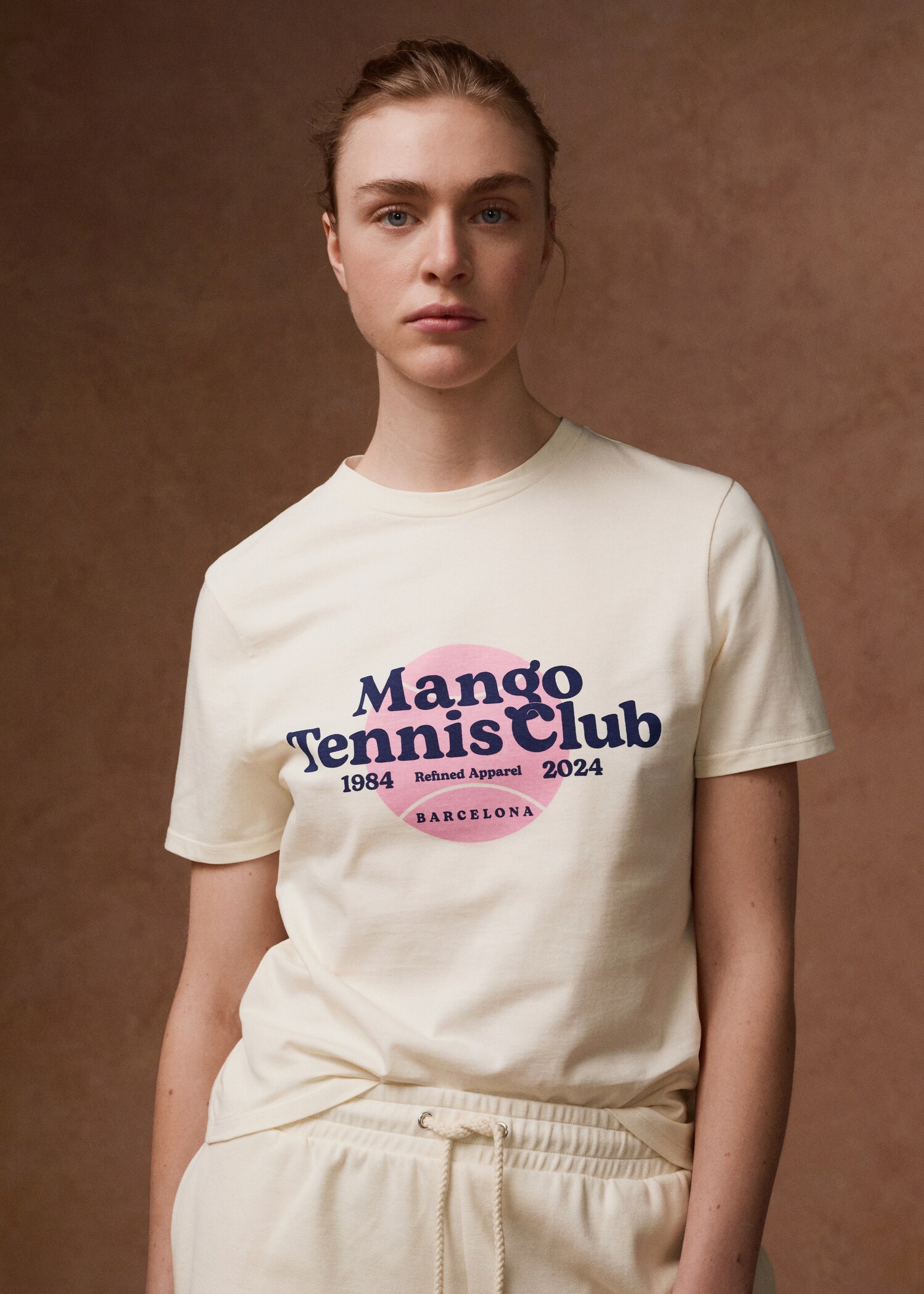100% cotton t-shirt with printed message - Details of the article 5