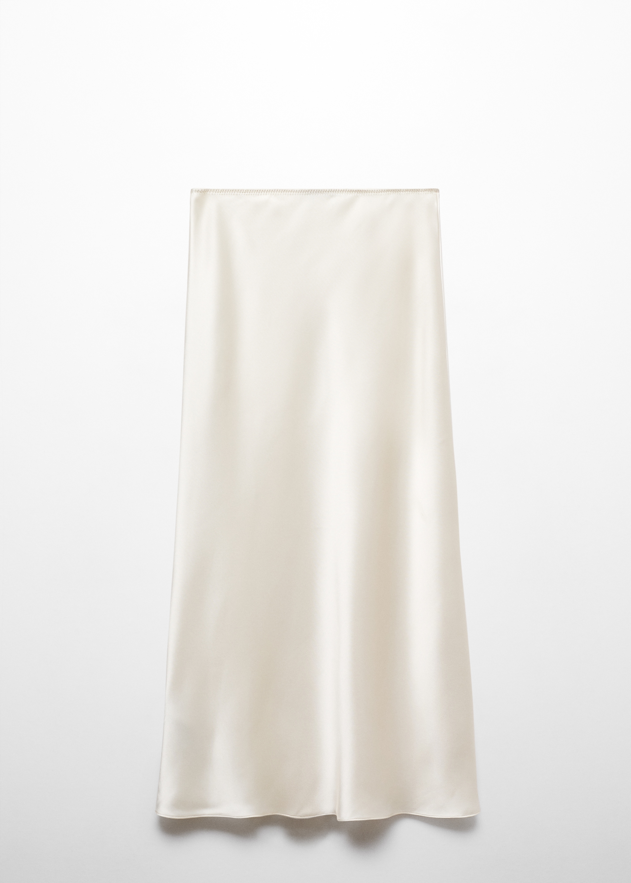 Сатиновая миди-юбка - Изделие без модели