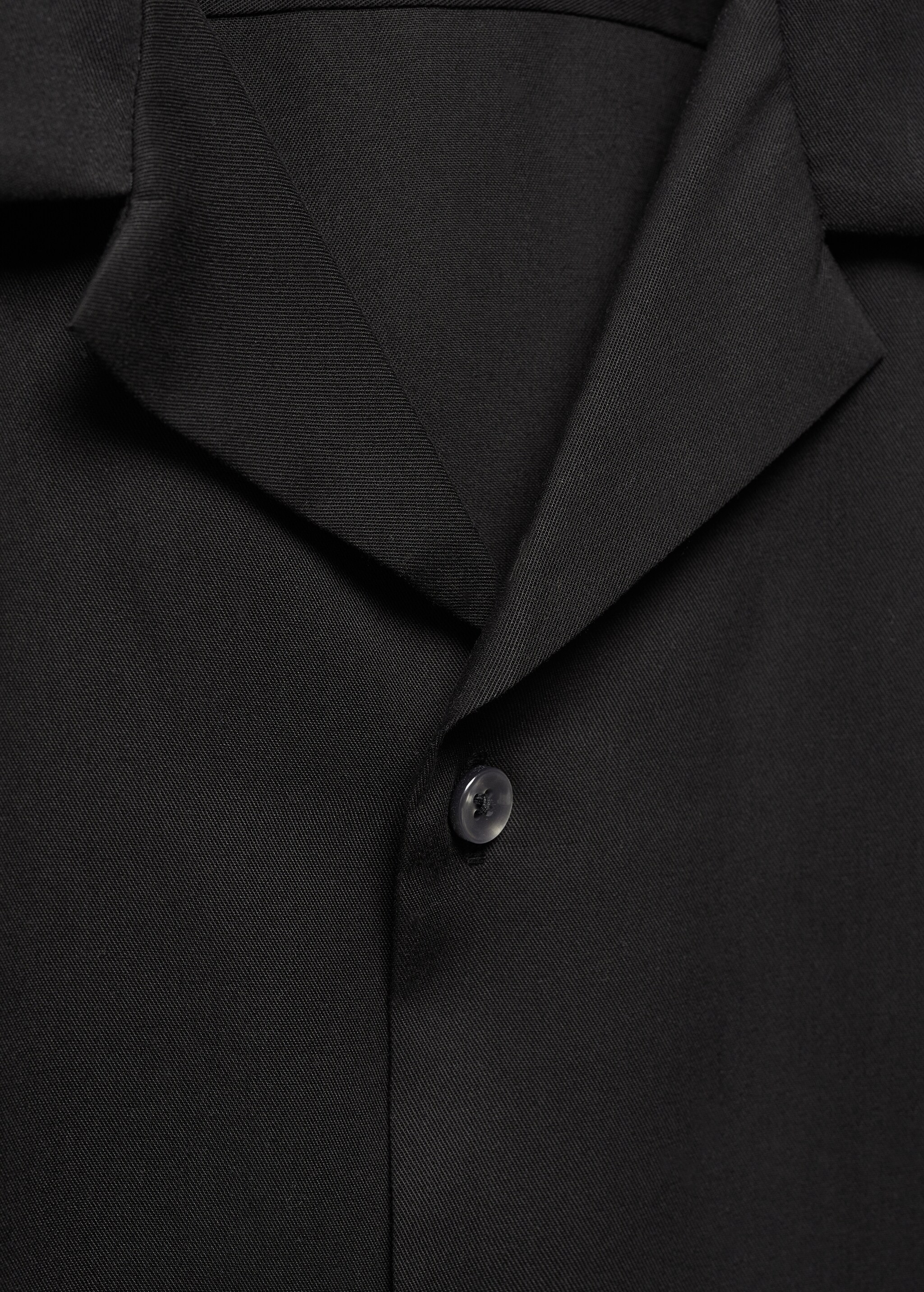 Regular-fit shirt with bowling neck - Details of the article 8