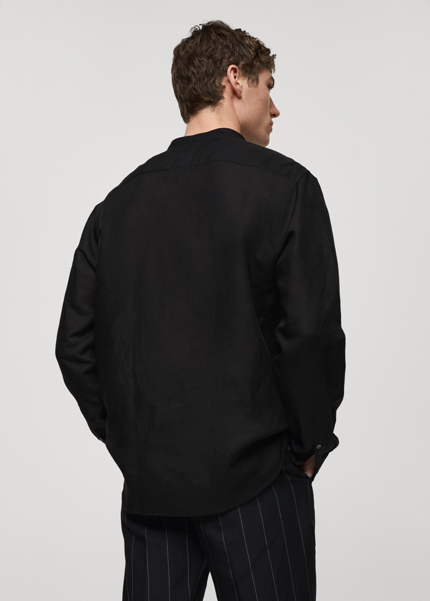regular-fit-linen-shirt-with-mao-collar