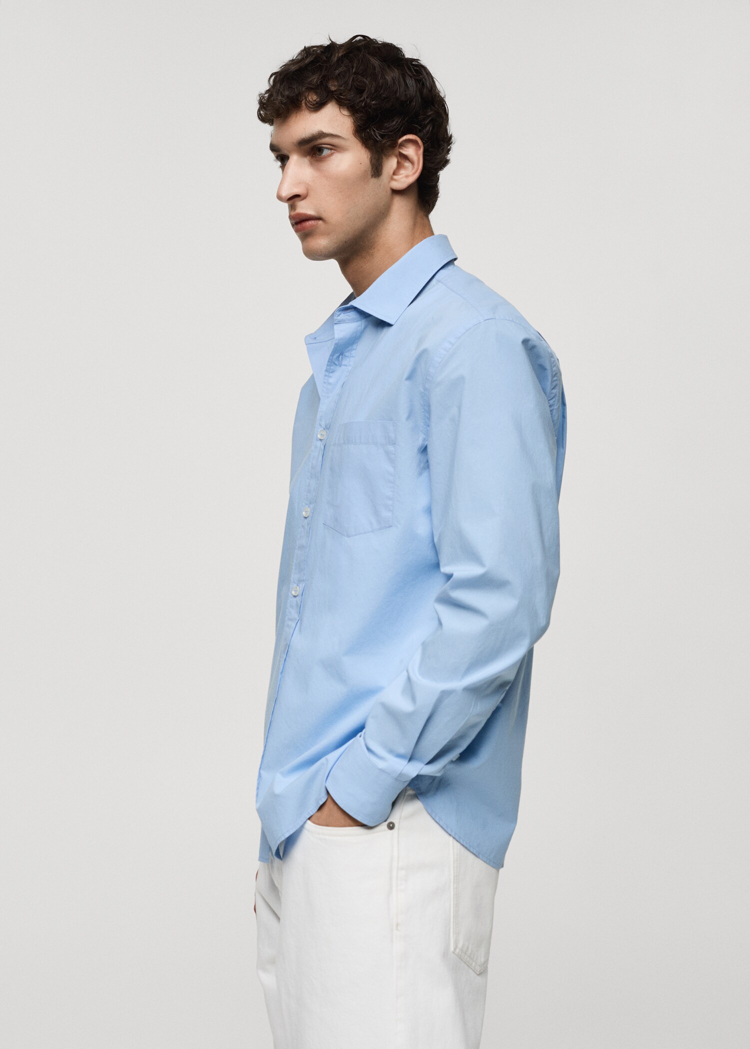 Chemise regular-fit 100 % coton poche - Détail de l'article 2