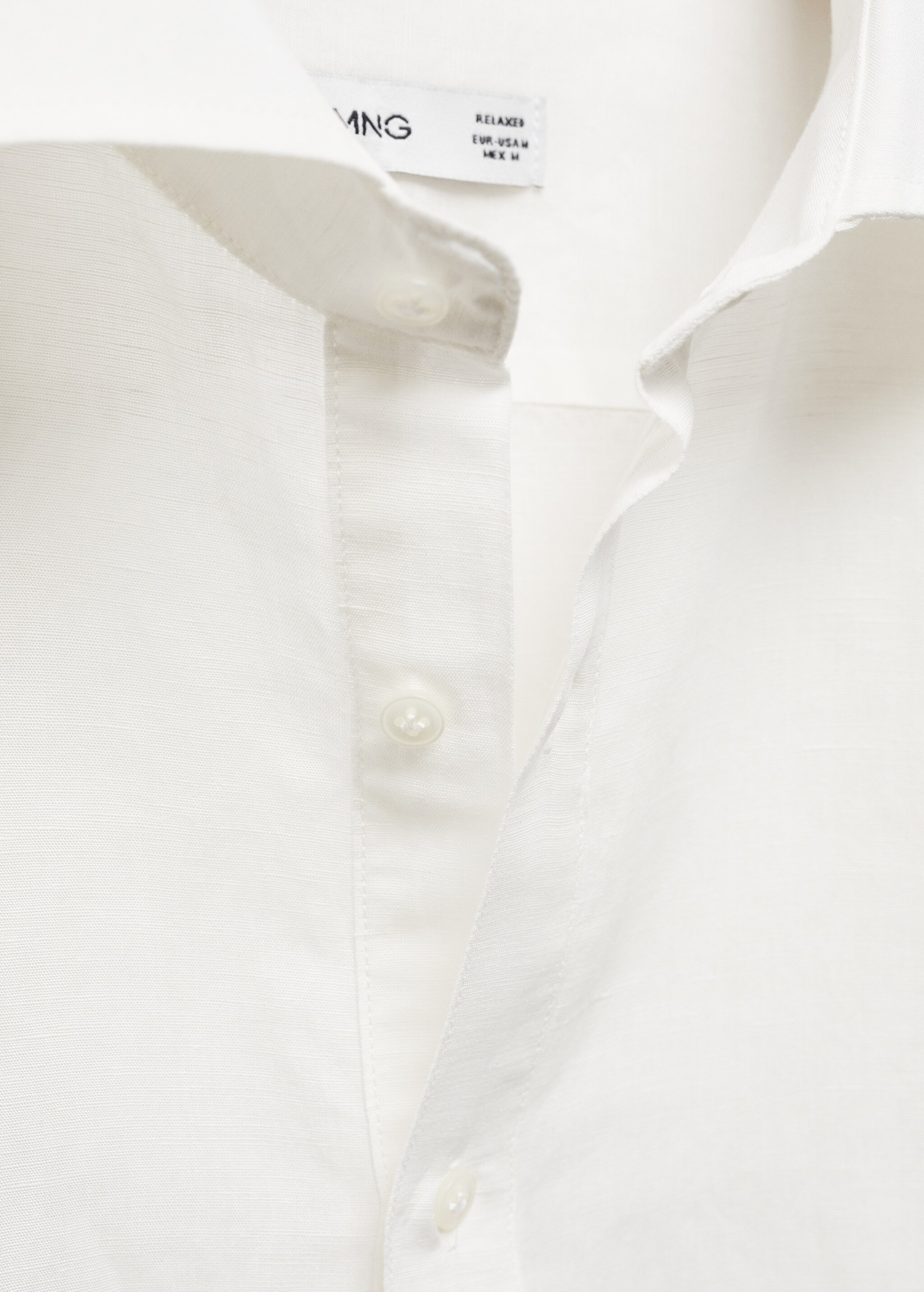 Relaxed-fit linen shirt - Details of the article 8