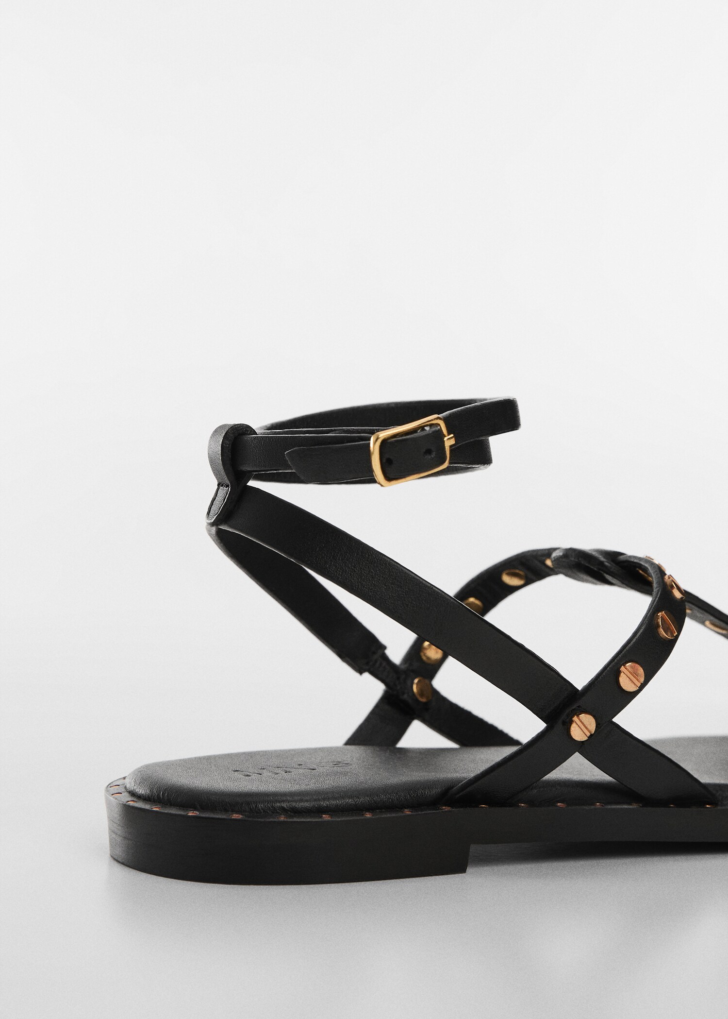 Studded leather sandals - Details of the article 1