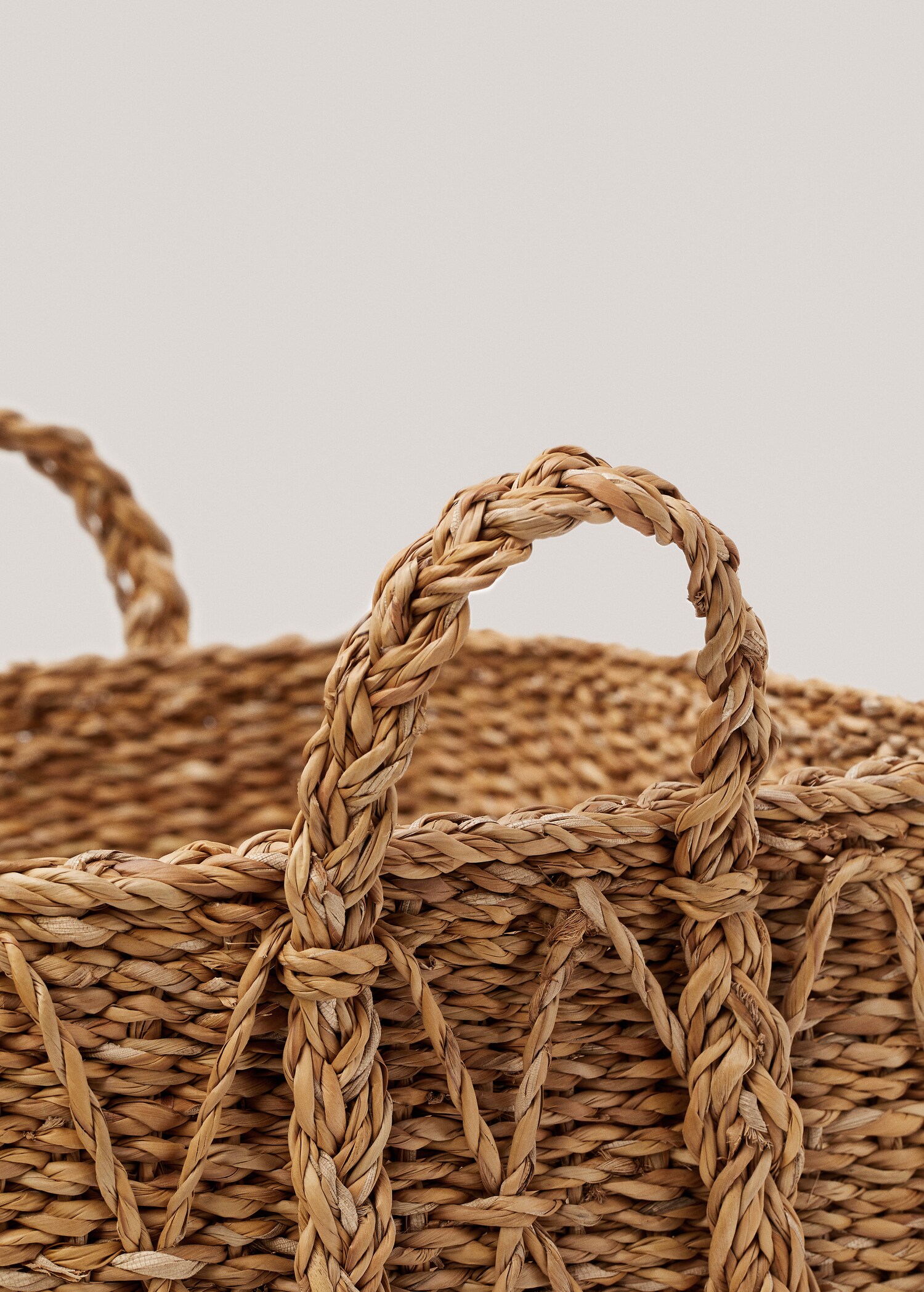 Square basket with handles 37x27cm - Details of the article 2
