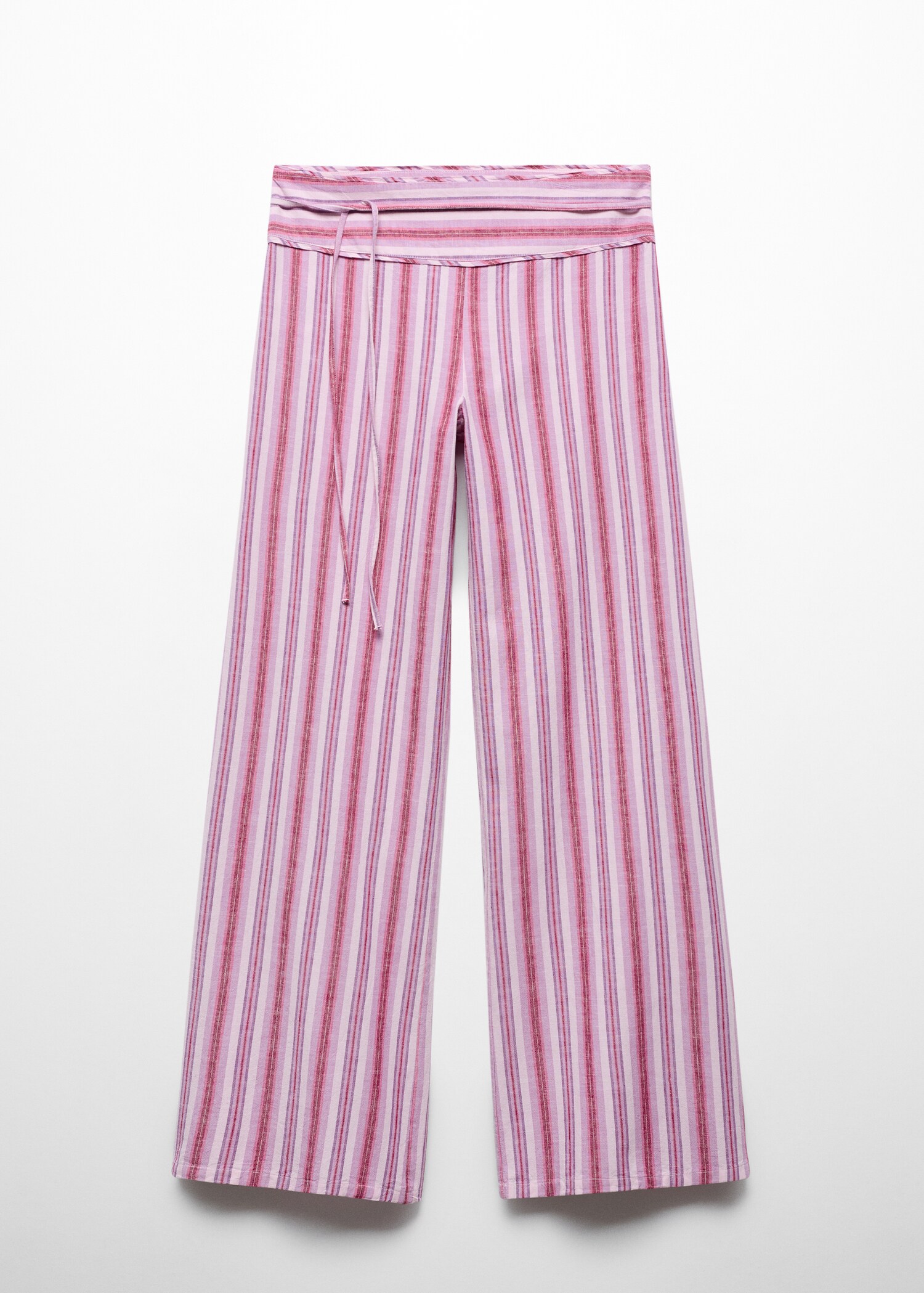 Pantalon imprimé à rayures - Article sans modèle