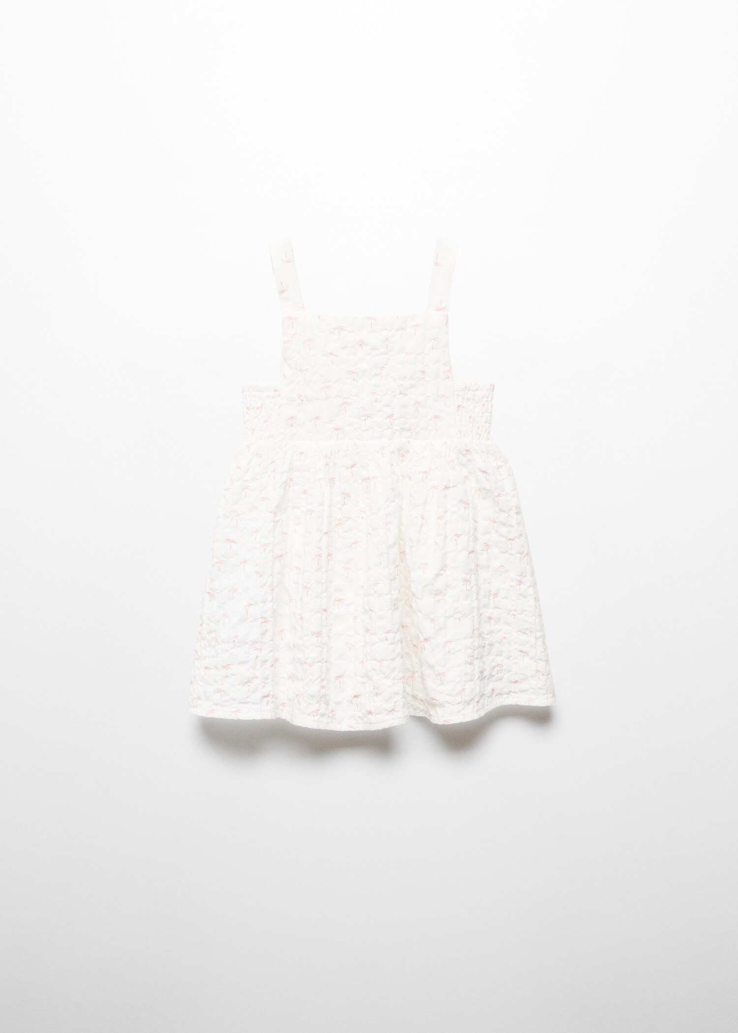 Printed cotton dress - Reverse of the article